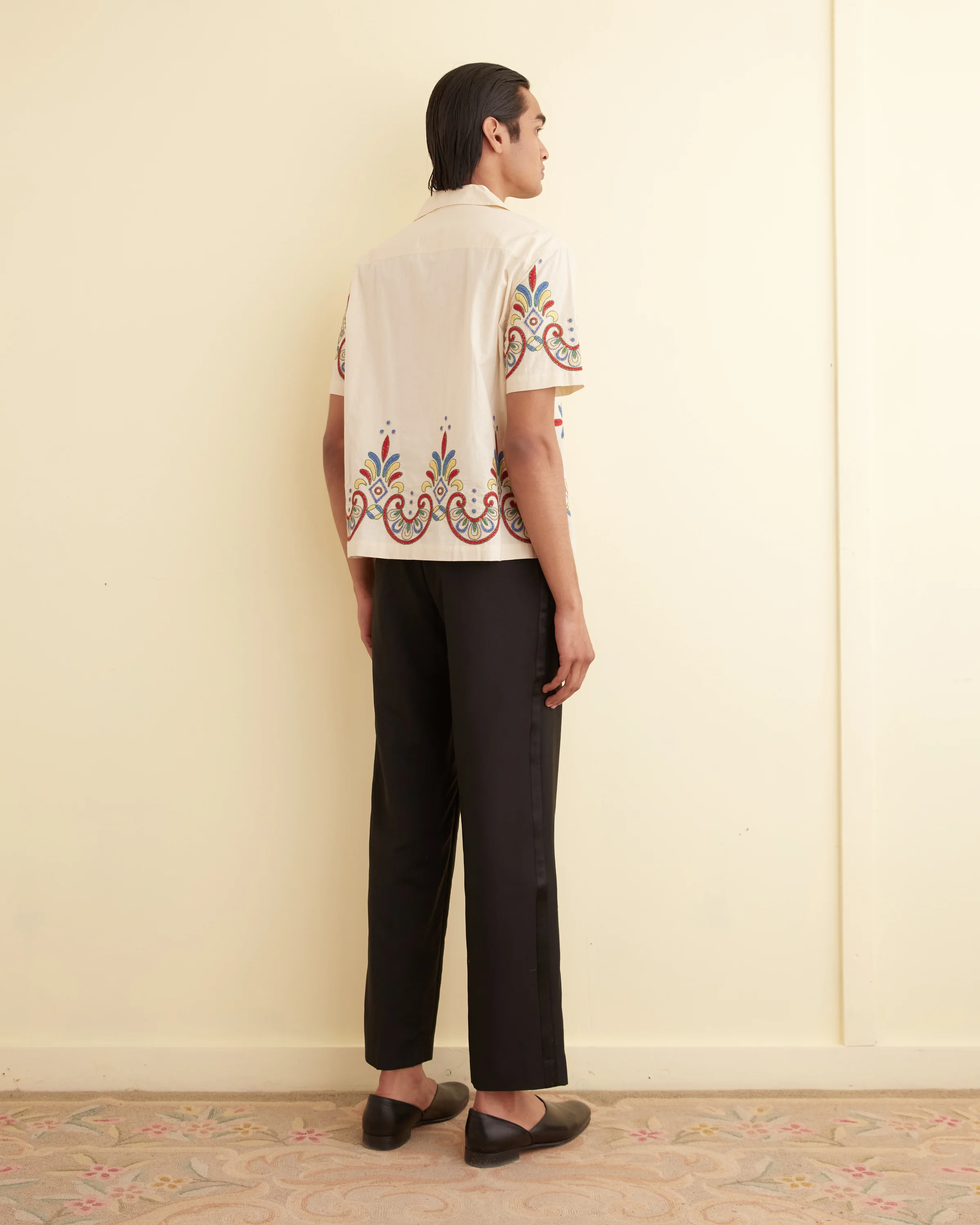 Embroidered Carnival Short Sleeve Shirt - Image 3