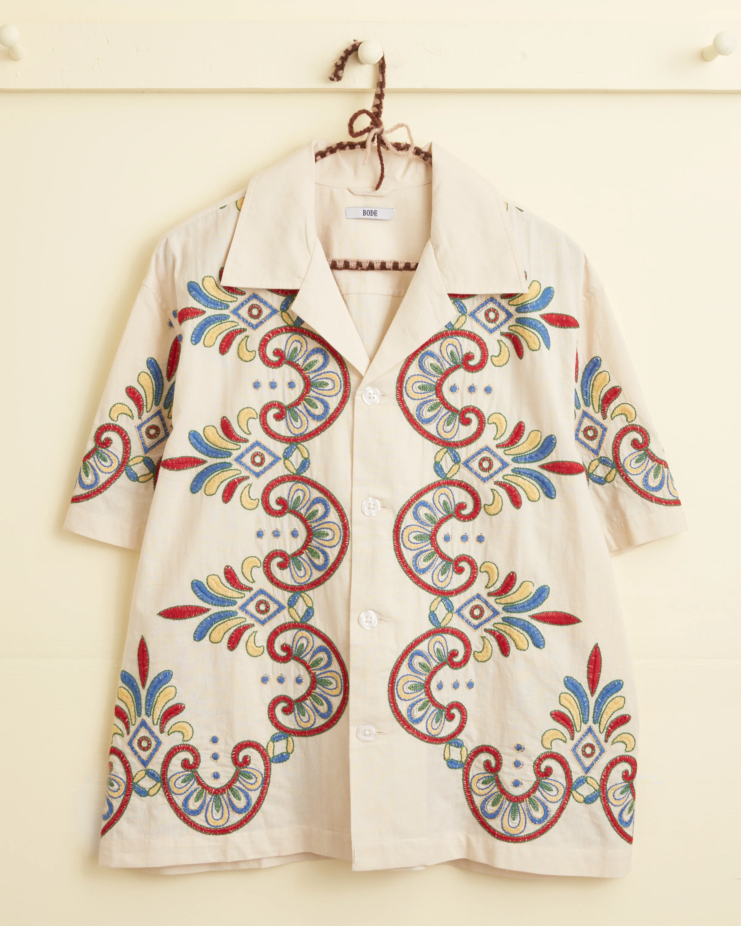 Embroidered Carnival Short Sleeve Shirt - Image 4