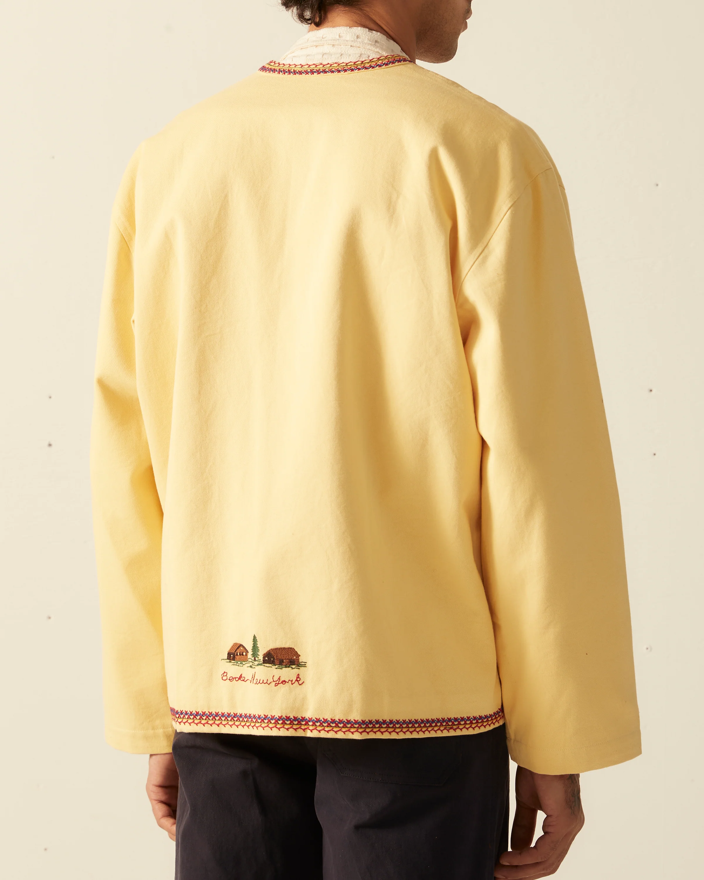 Embroidered Cow Jacket - Image 4