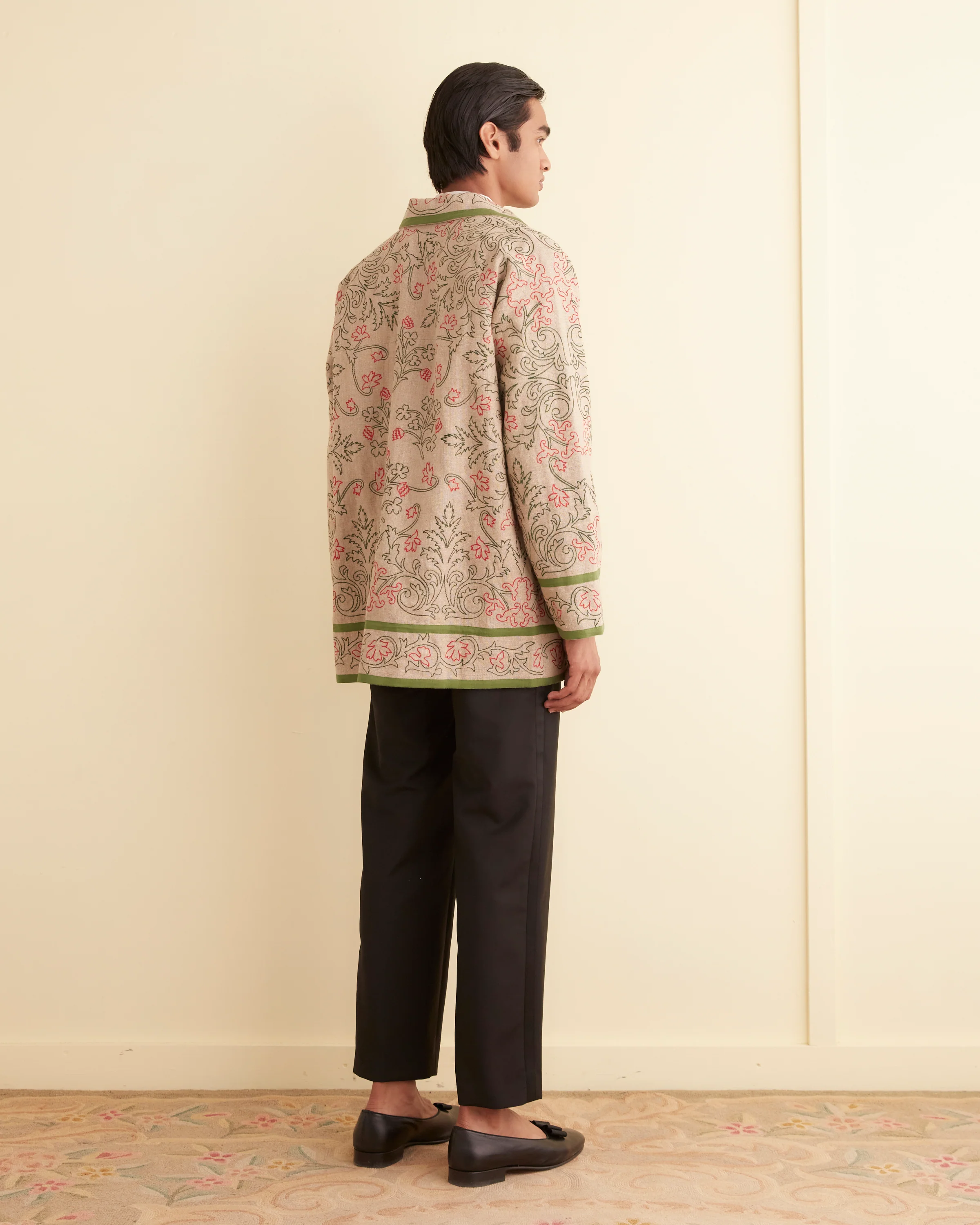Embroidered Trumpetflower Coat - Image 3