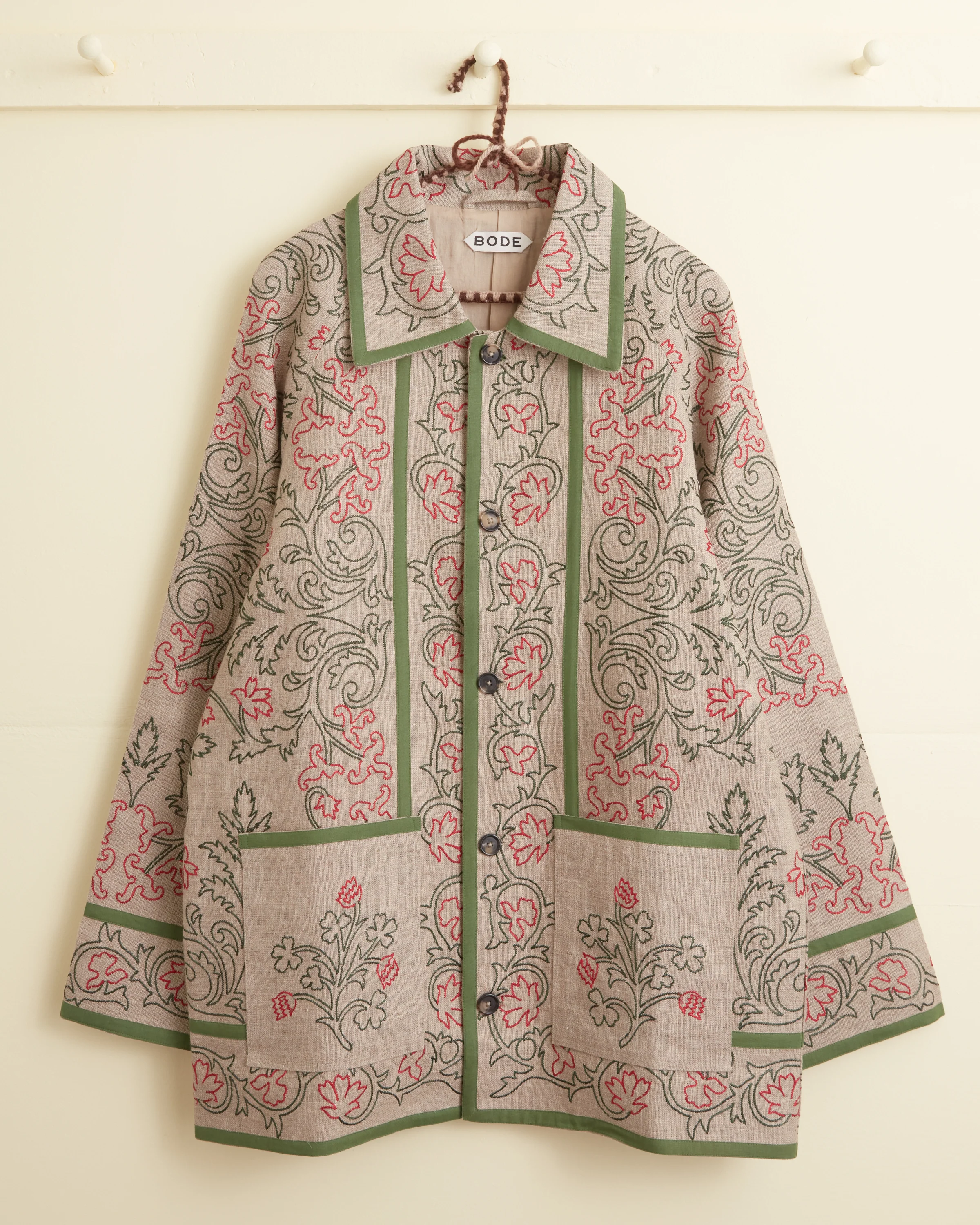 Embroidered Trumpetflower Coat - Image 4
