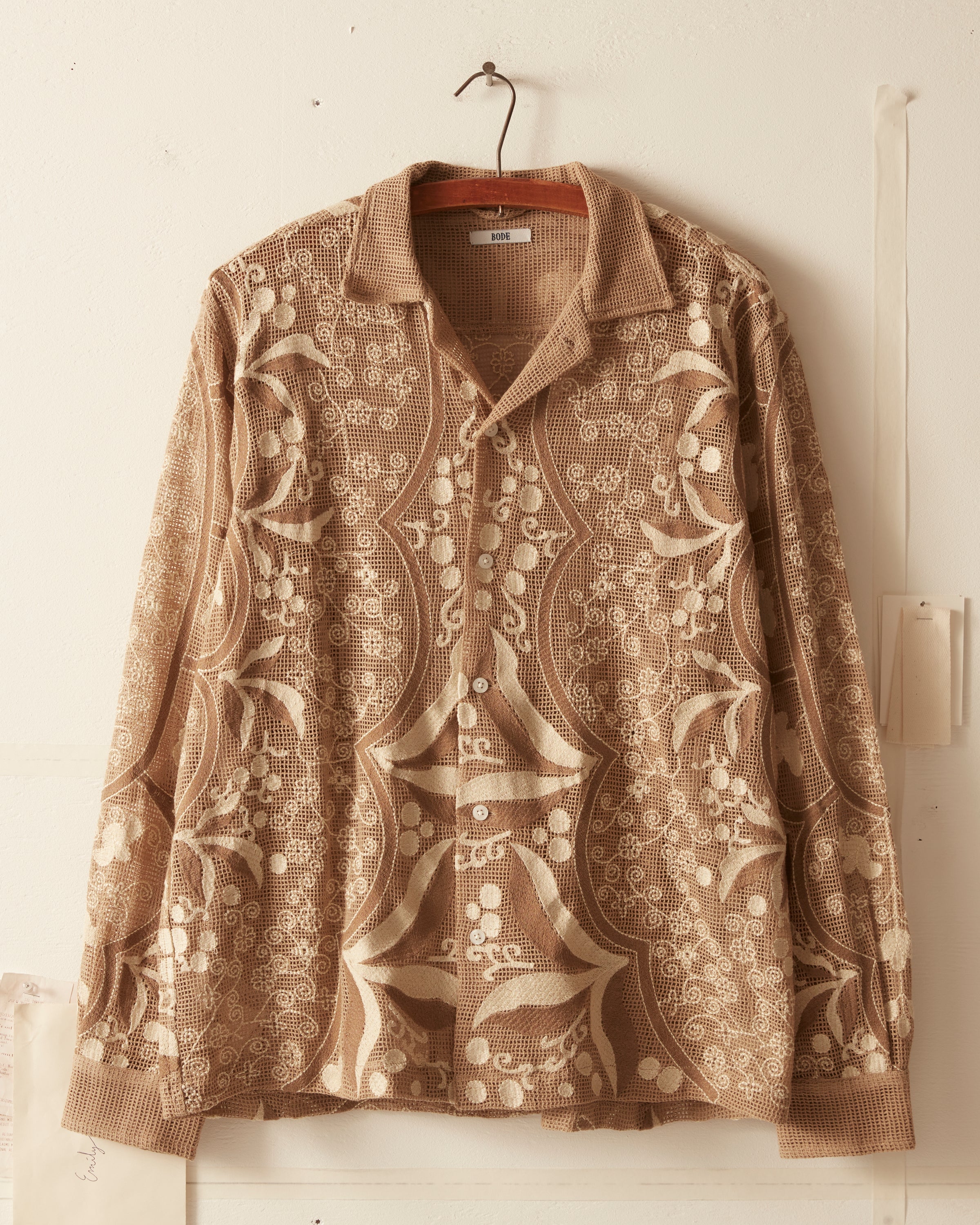 Filet Filigree Long Sleeve Shirt - Image 3
