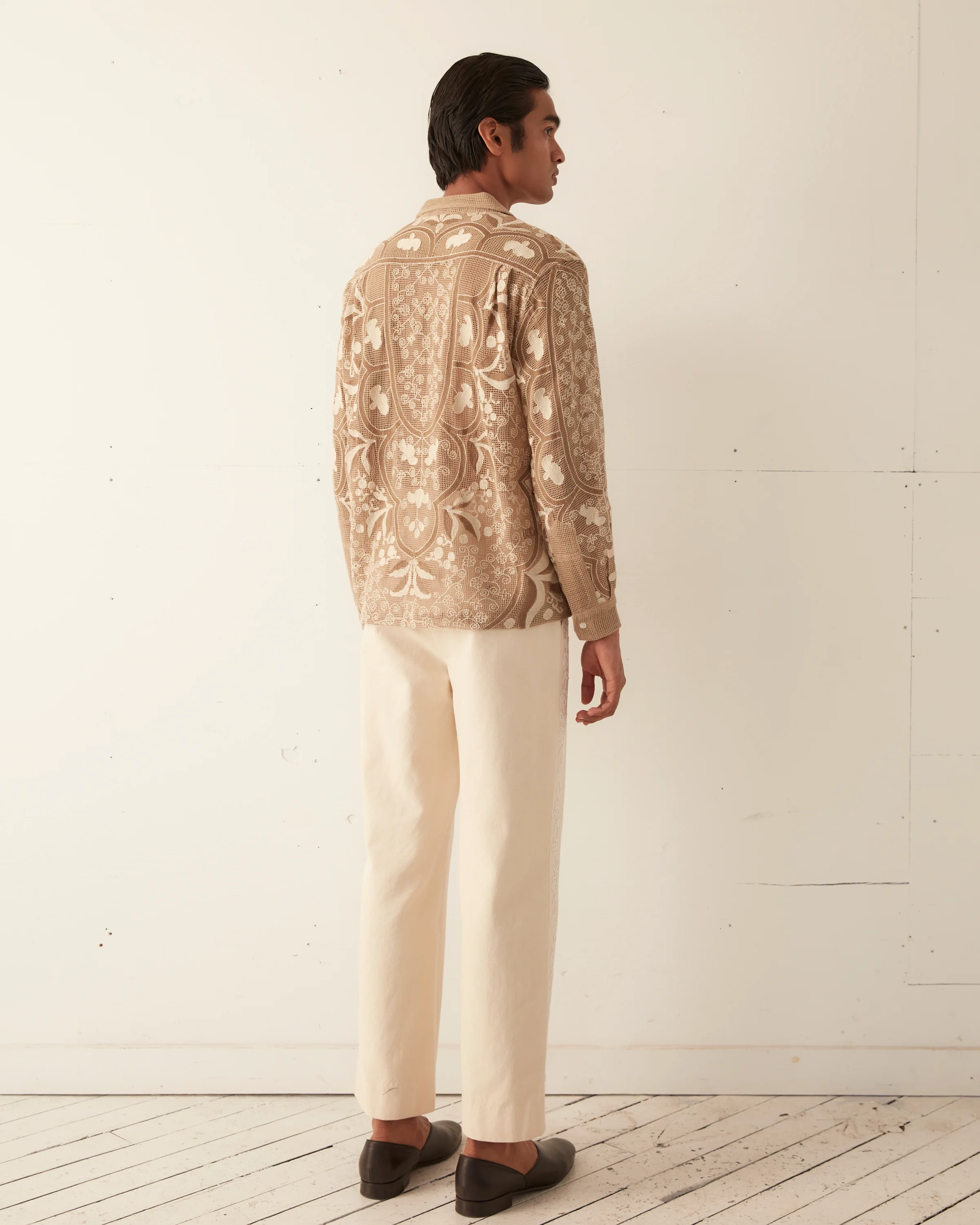 Filet Filigree Long Sleeve Shirt - Image 4