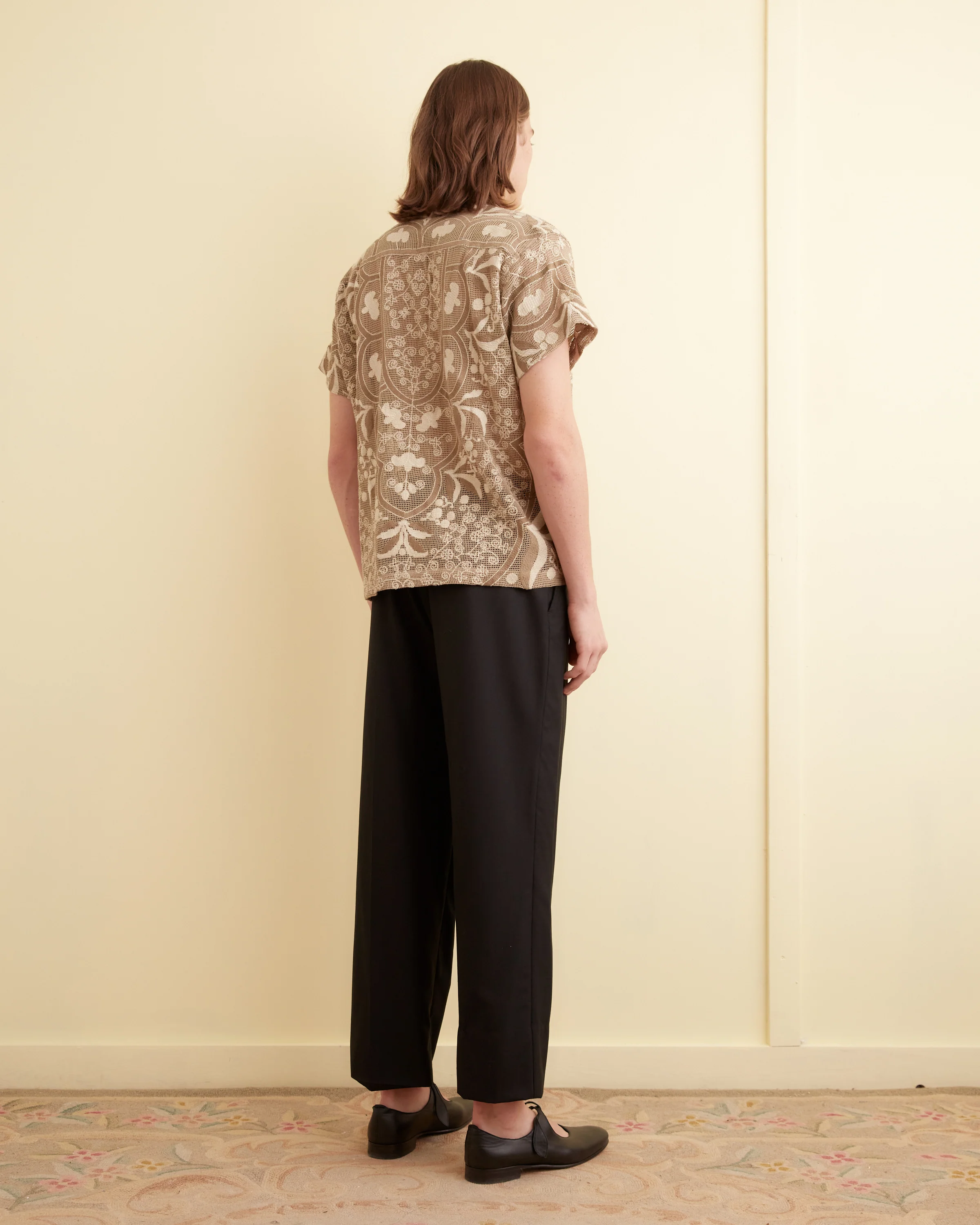 Filet Filigree Short Sleeve Shirt - Image 3