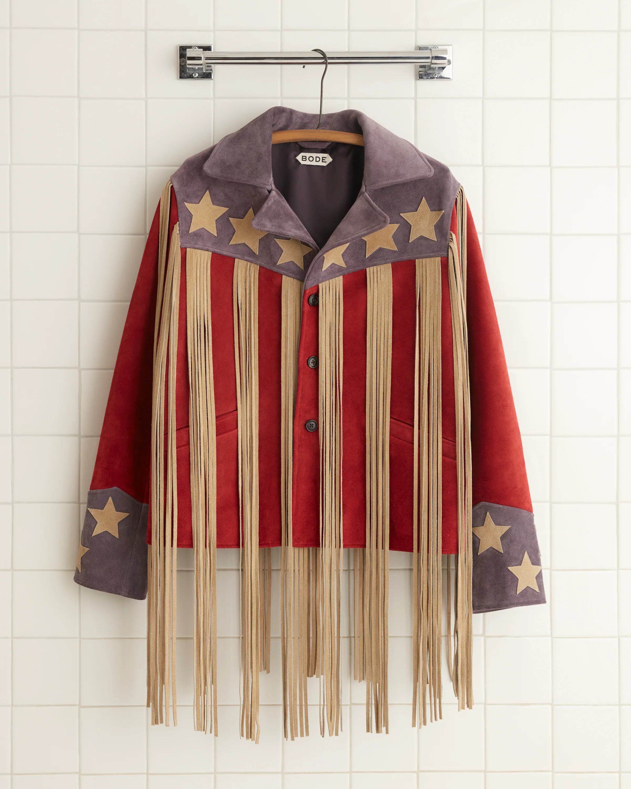 Flag Fringe Jacket - Image 4