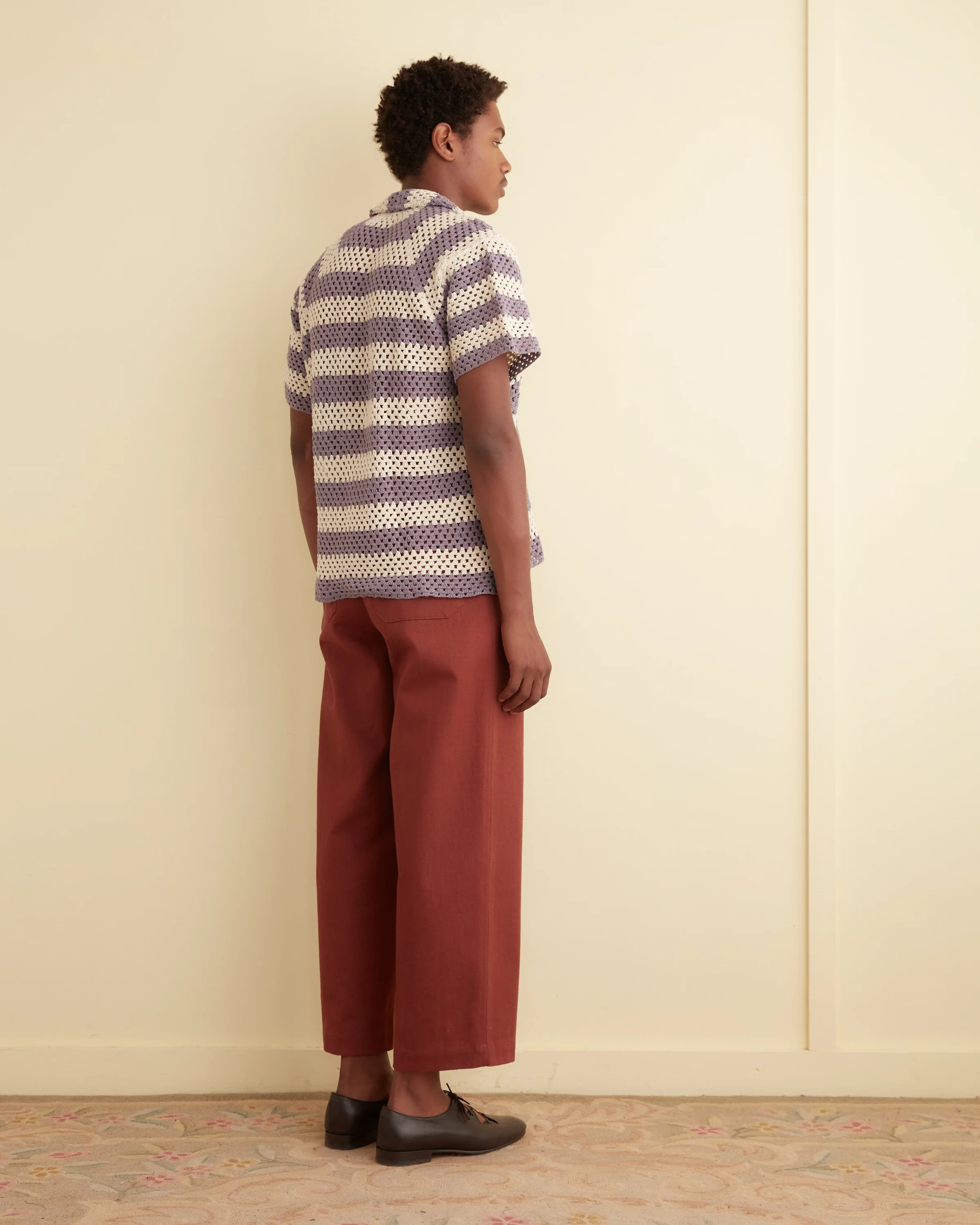 Flagship Crochet Shirt - Lavender - Image 3