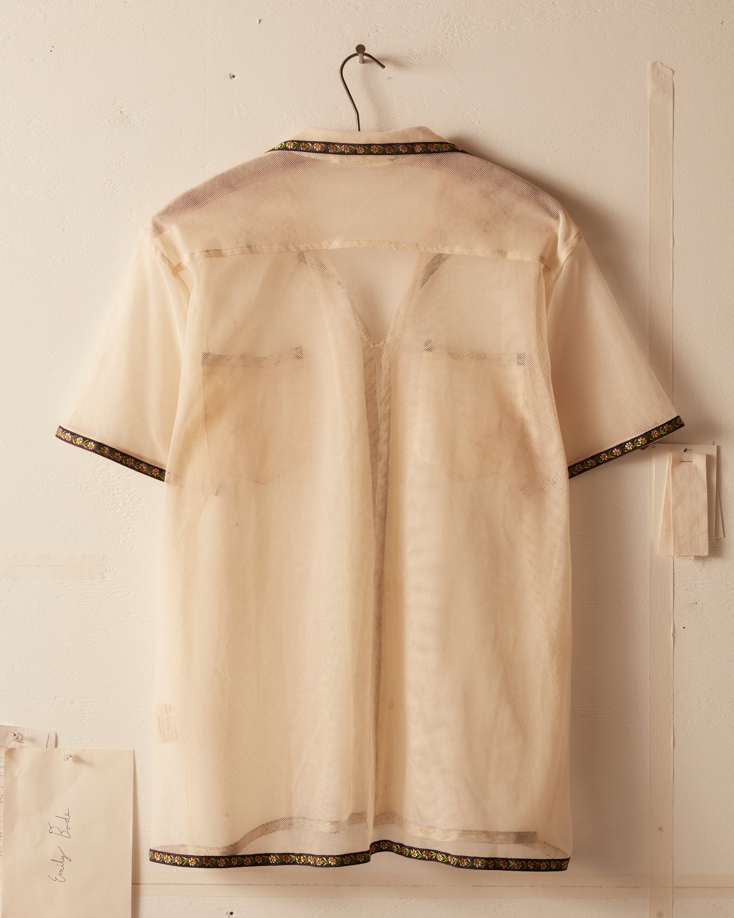 Floret Border Short Sleeve Shirt - Image 3