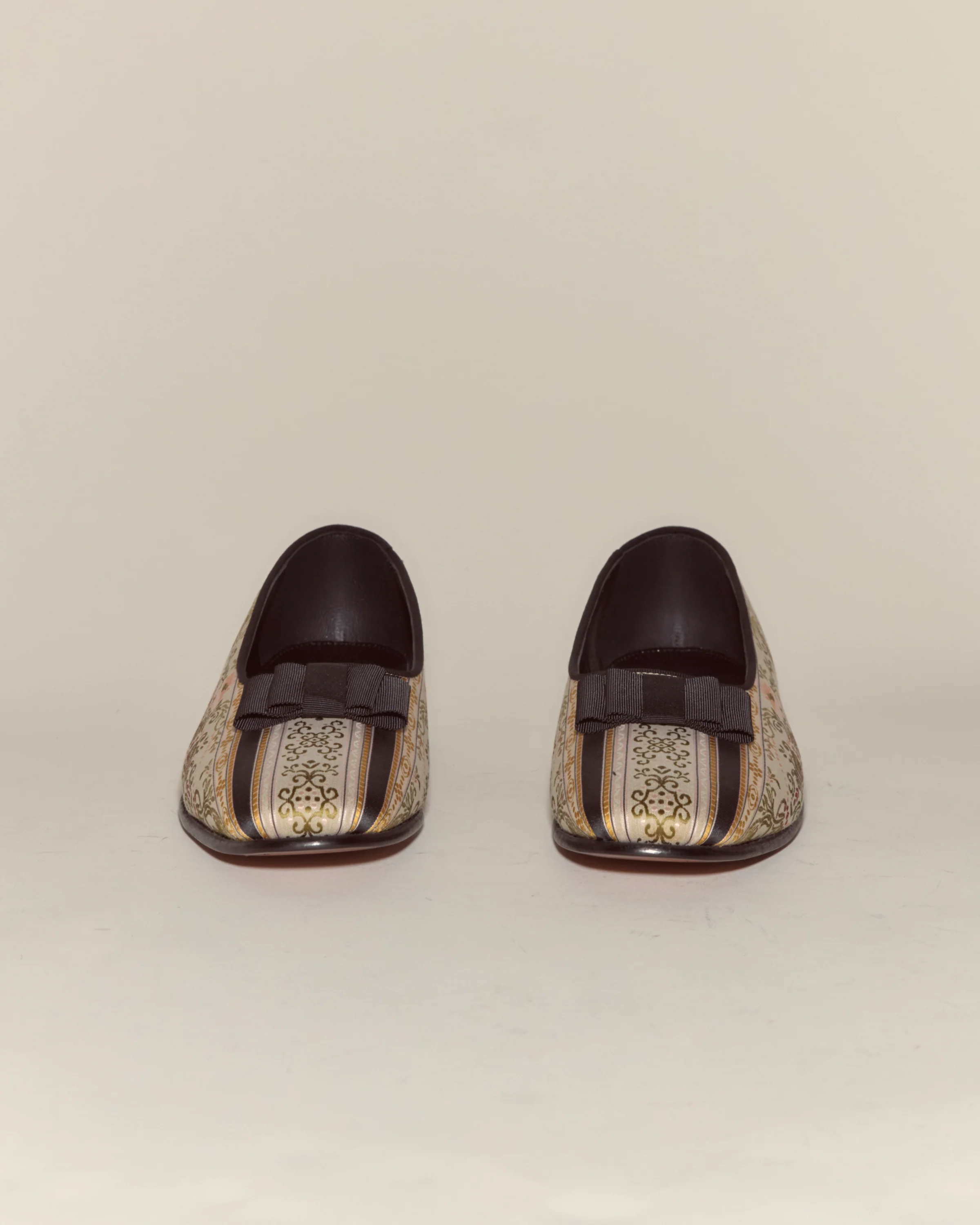Floret Brocade Opera Pumps - Image 3