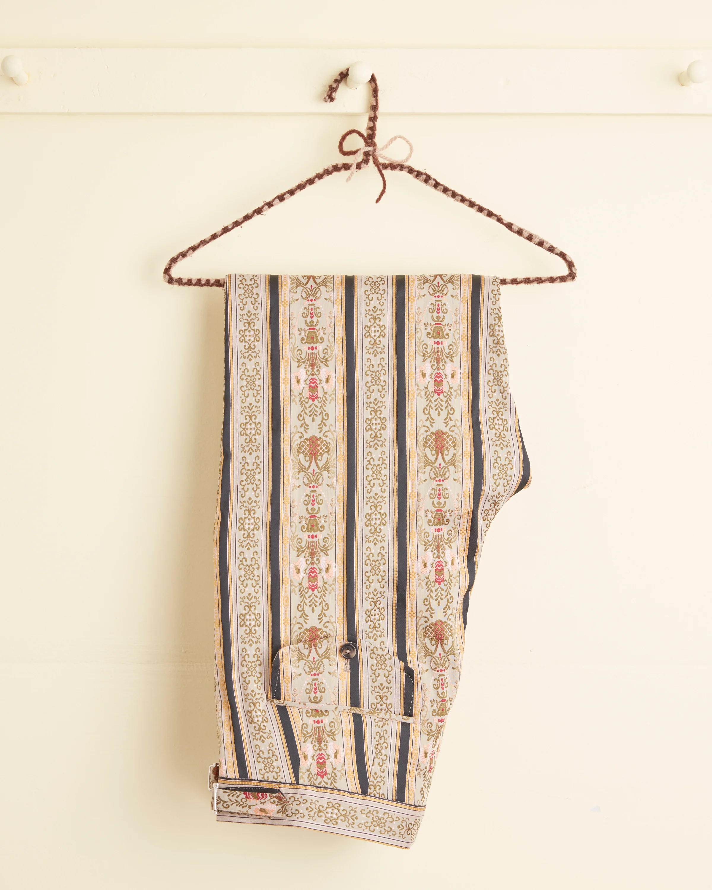 Floret Brocade Trousers - Image 3