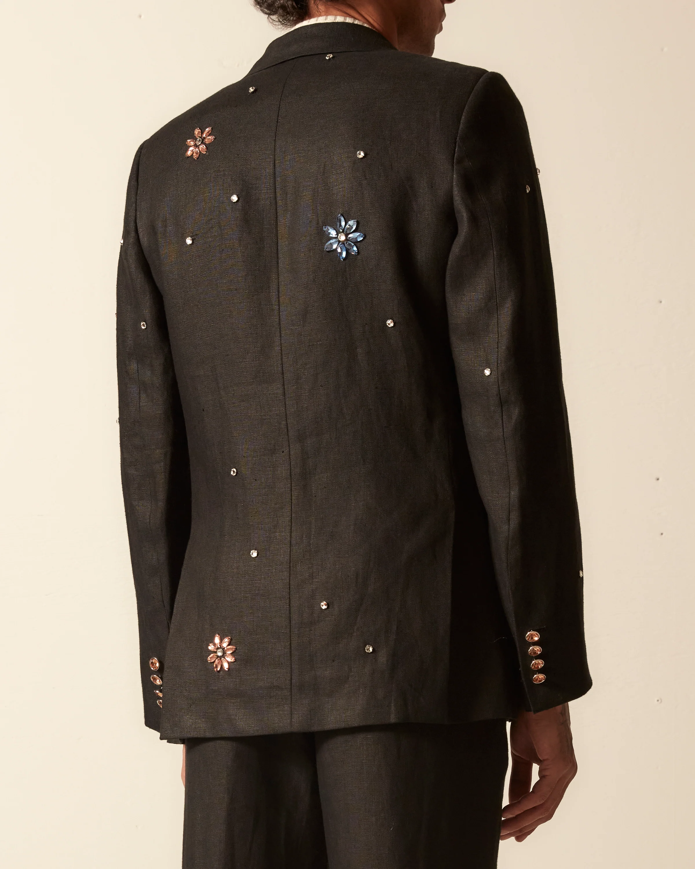 Flower Gem Suit Jacket - Image 4