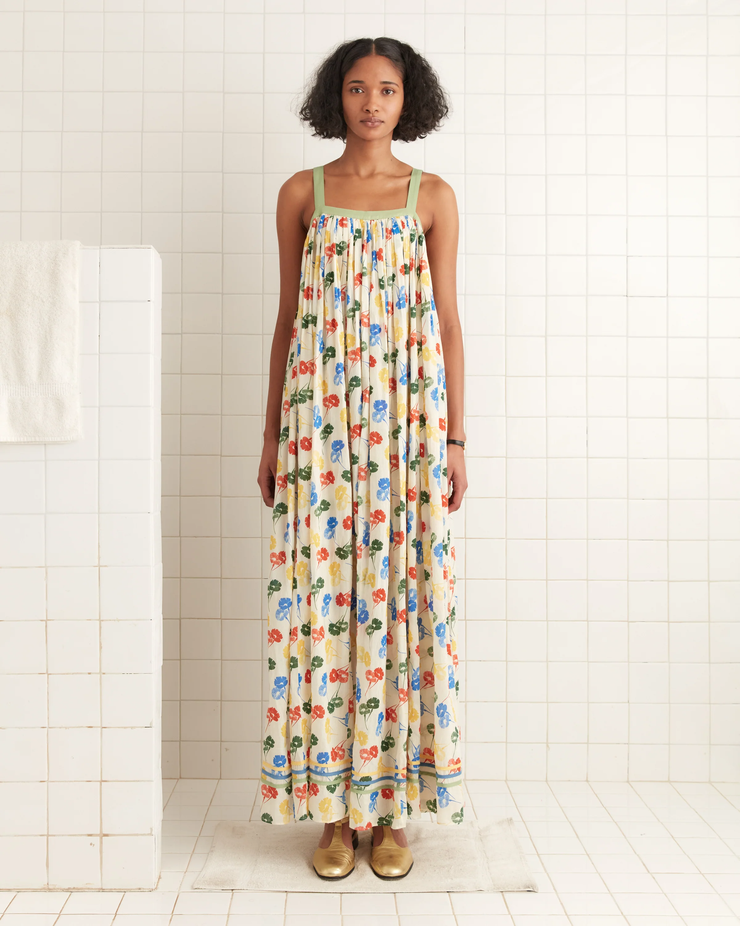Flower Stamp Dress