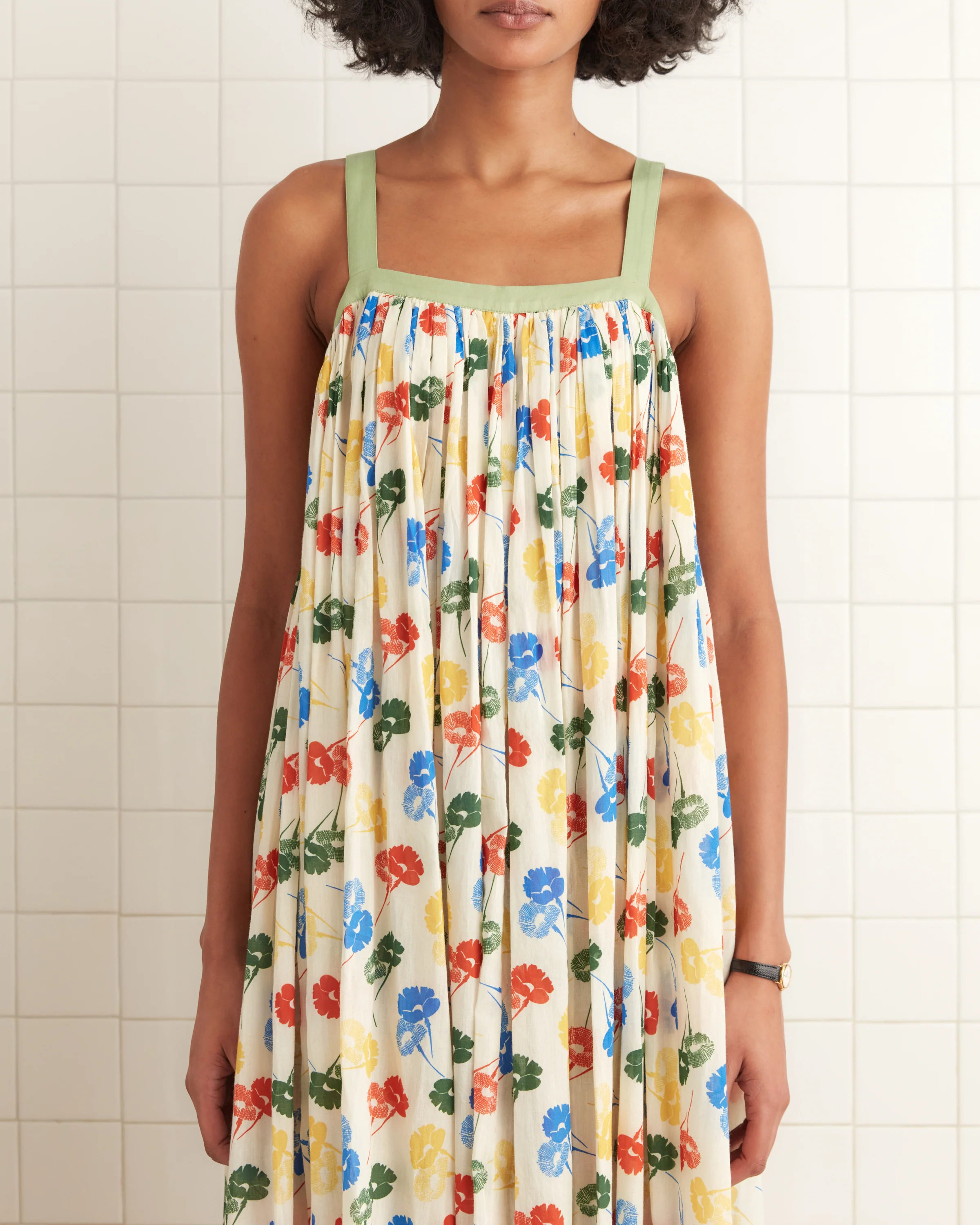 Flower Stamp Dress - Image 2
