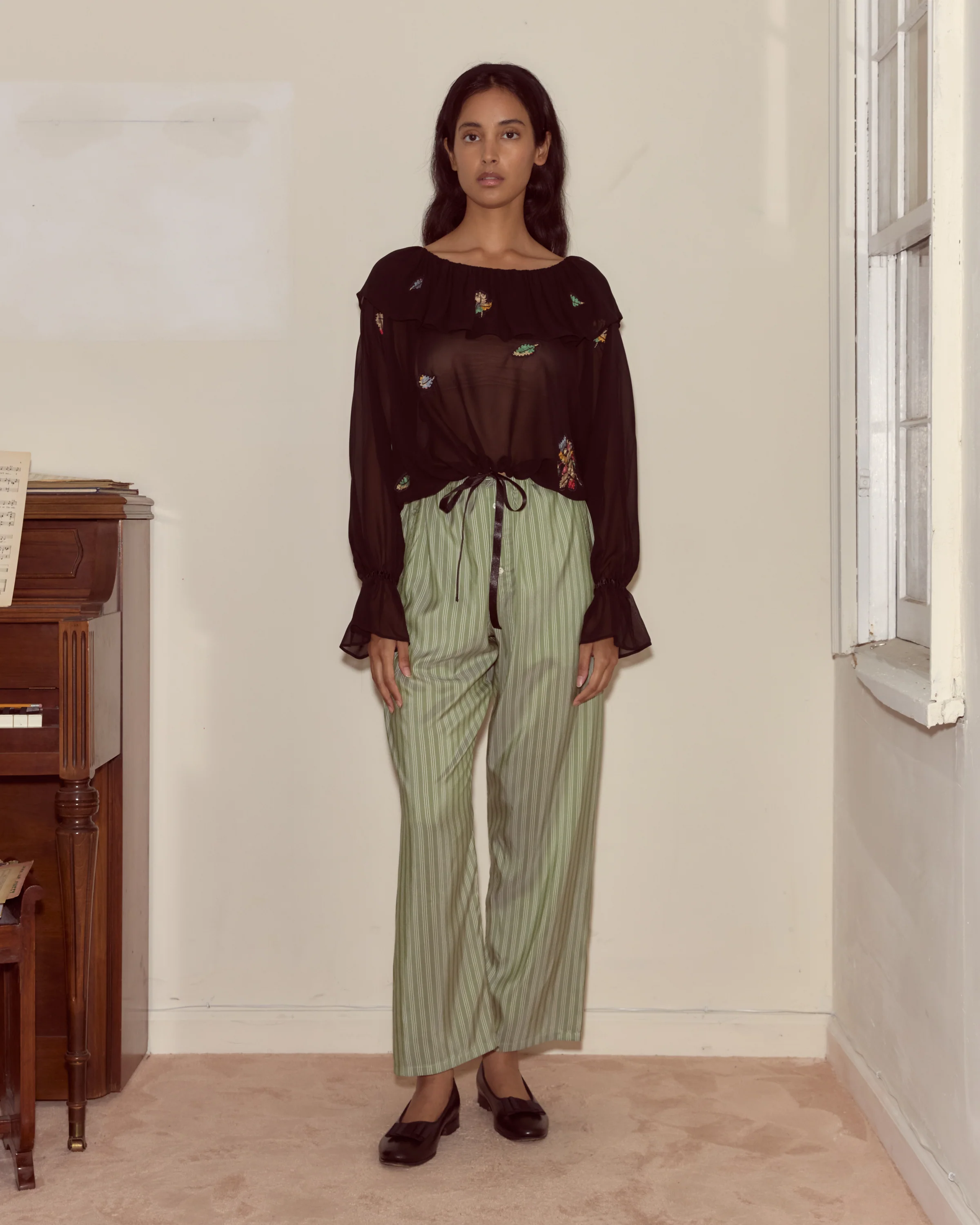 Flower Toss Blouse