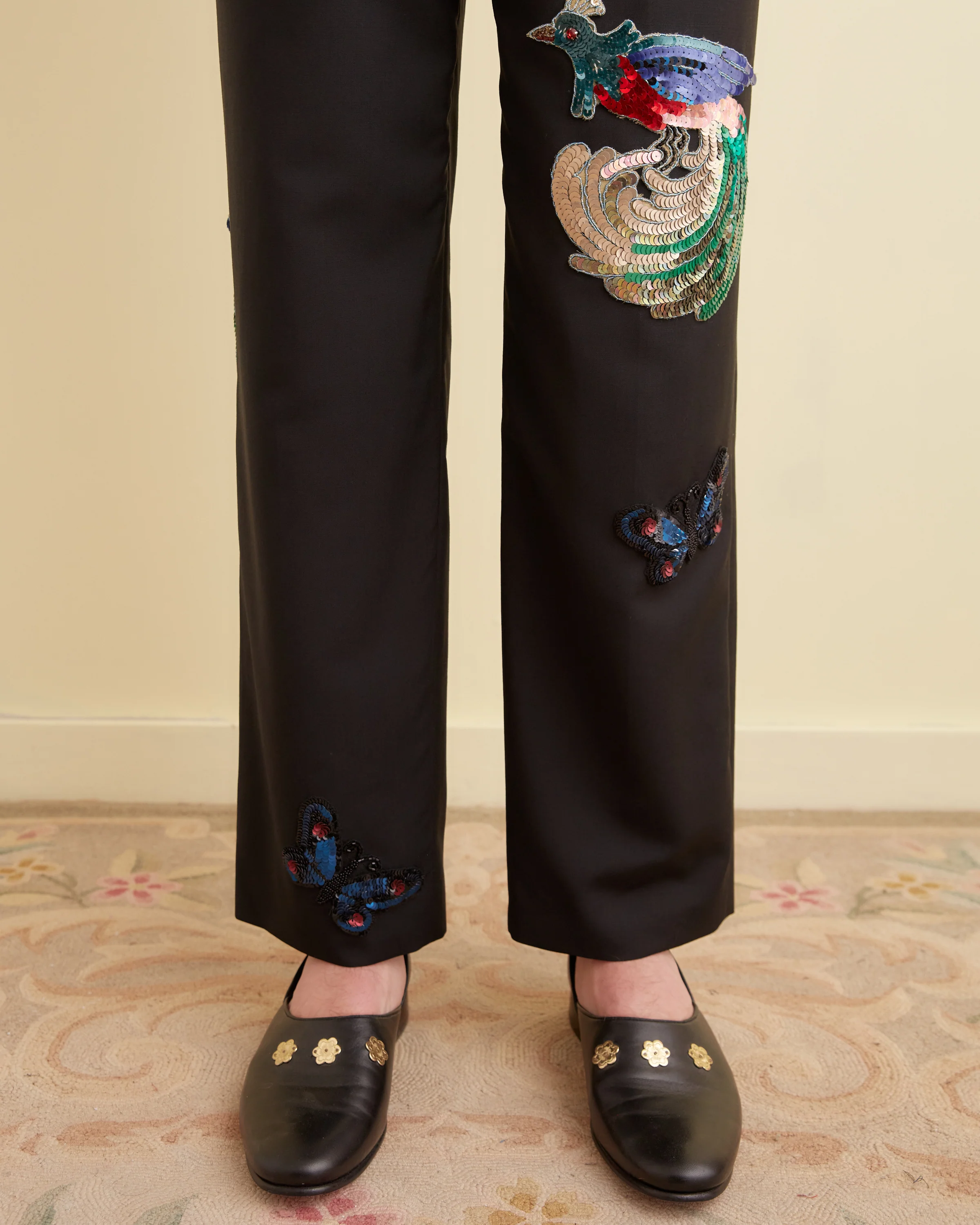 Flying Fauna Tuxedo Trousers - Image 2
