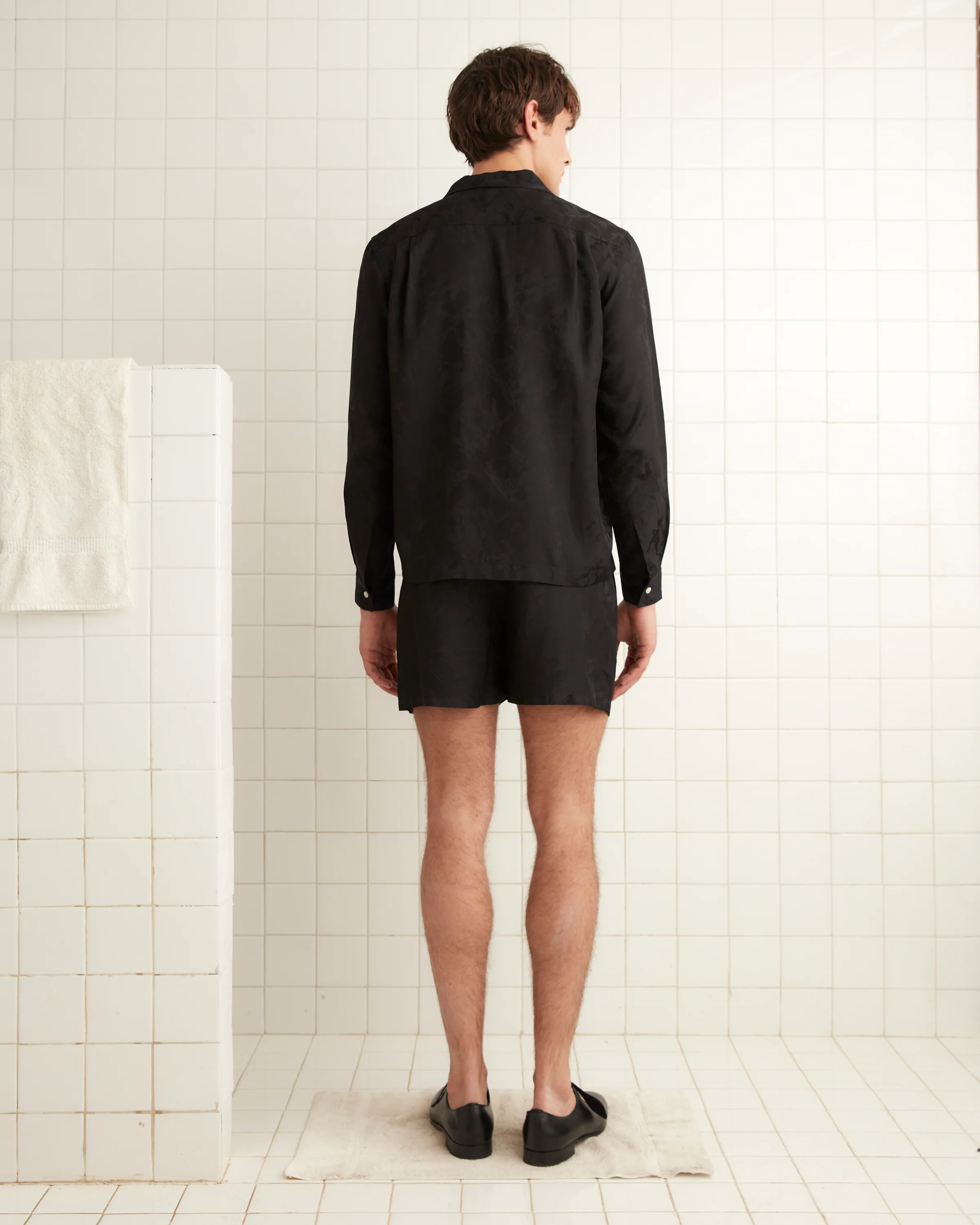 Football Jacquard Boxers - Black - Image 4