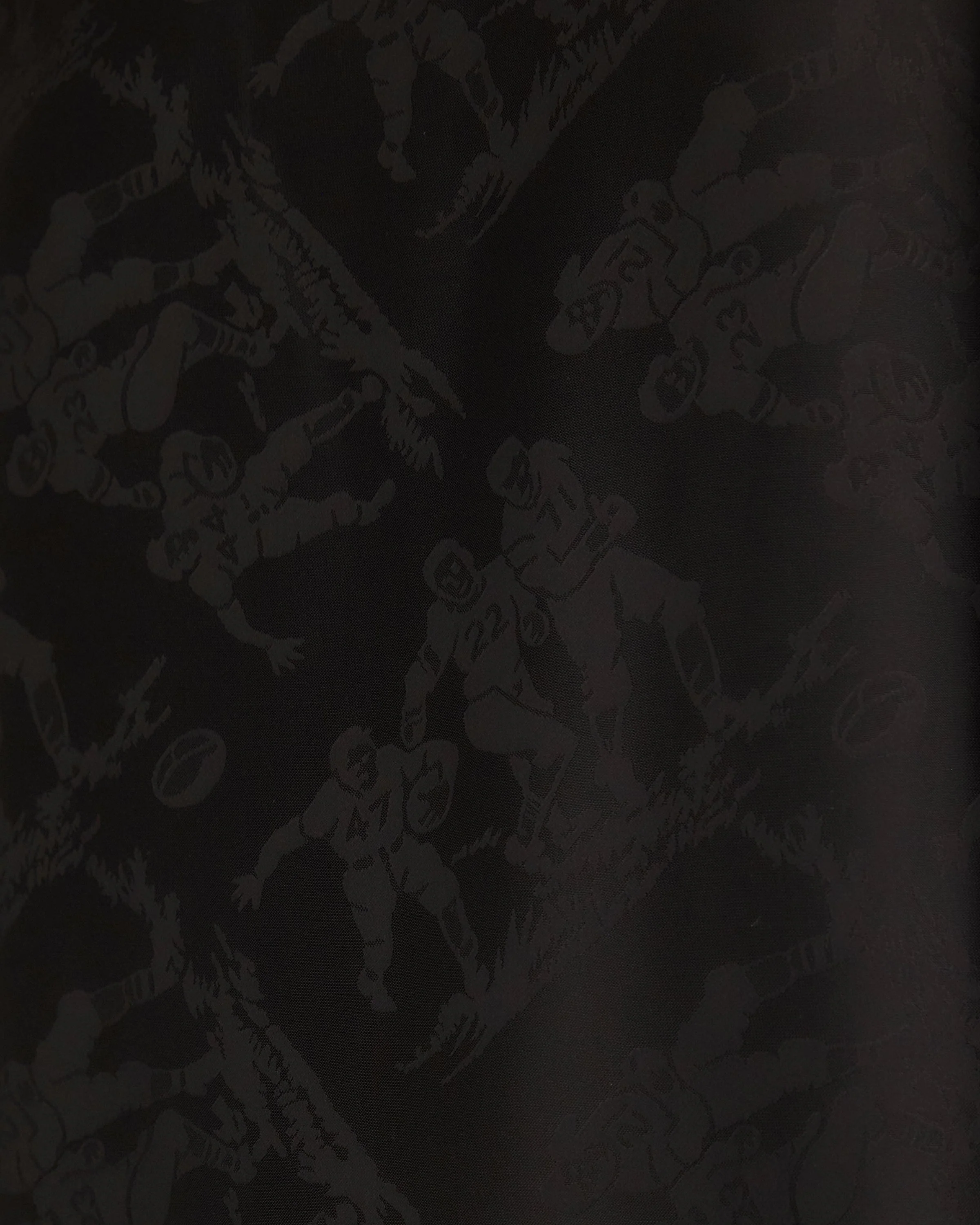 Football Jacquard Jumpsuit - Black - Image 5