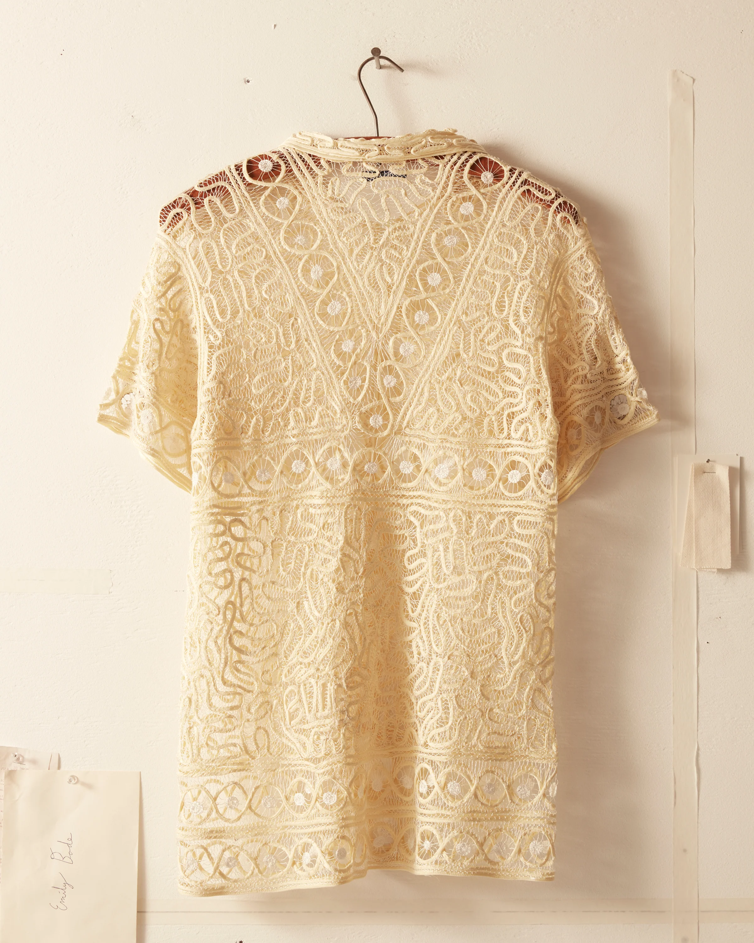 Formal Threadwork Short Sleeve Shirt - Image 5