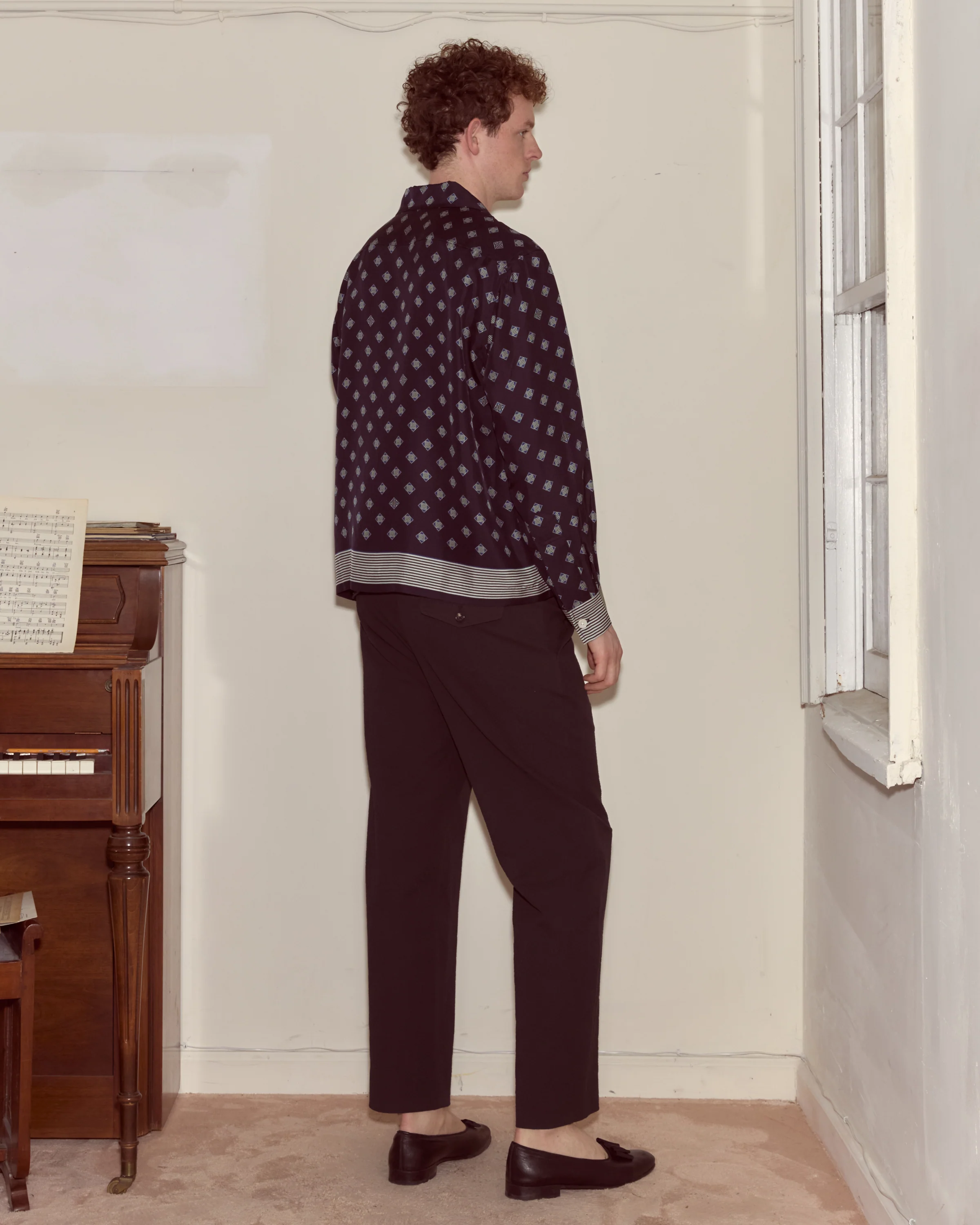 Foyer Diamond Long Sleeve Shirt - Image 3