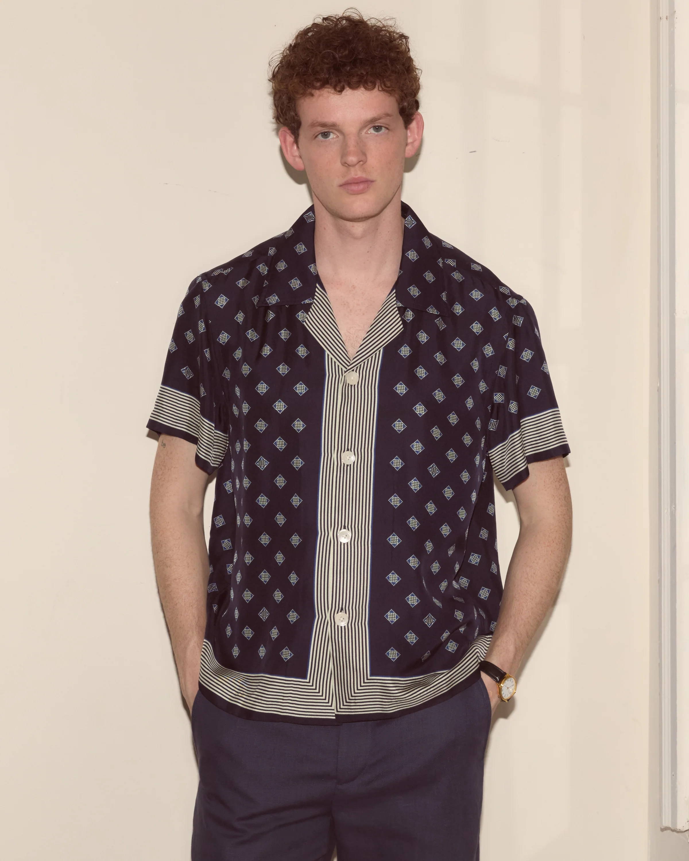Foyer Diamond Short Sleeve Shirt - Image 2