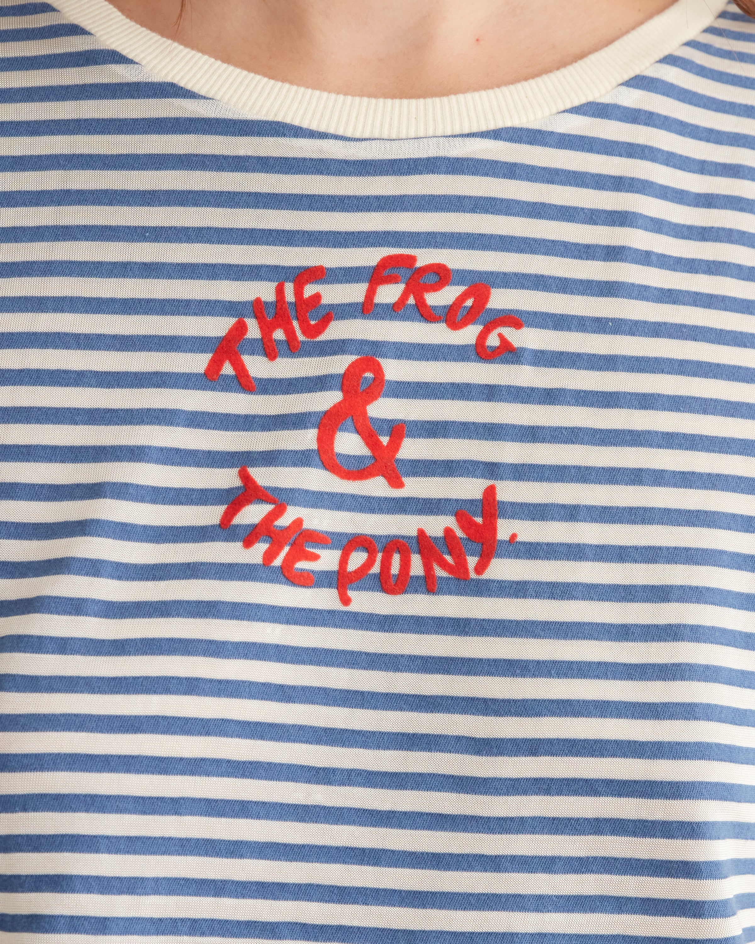 Frog and Pony Tee - Blue