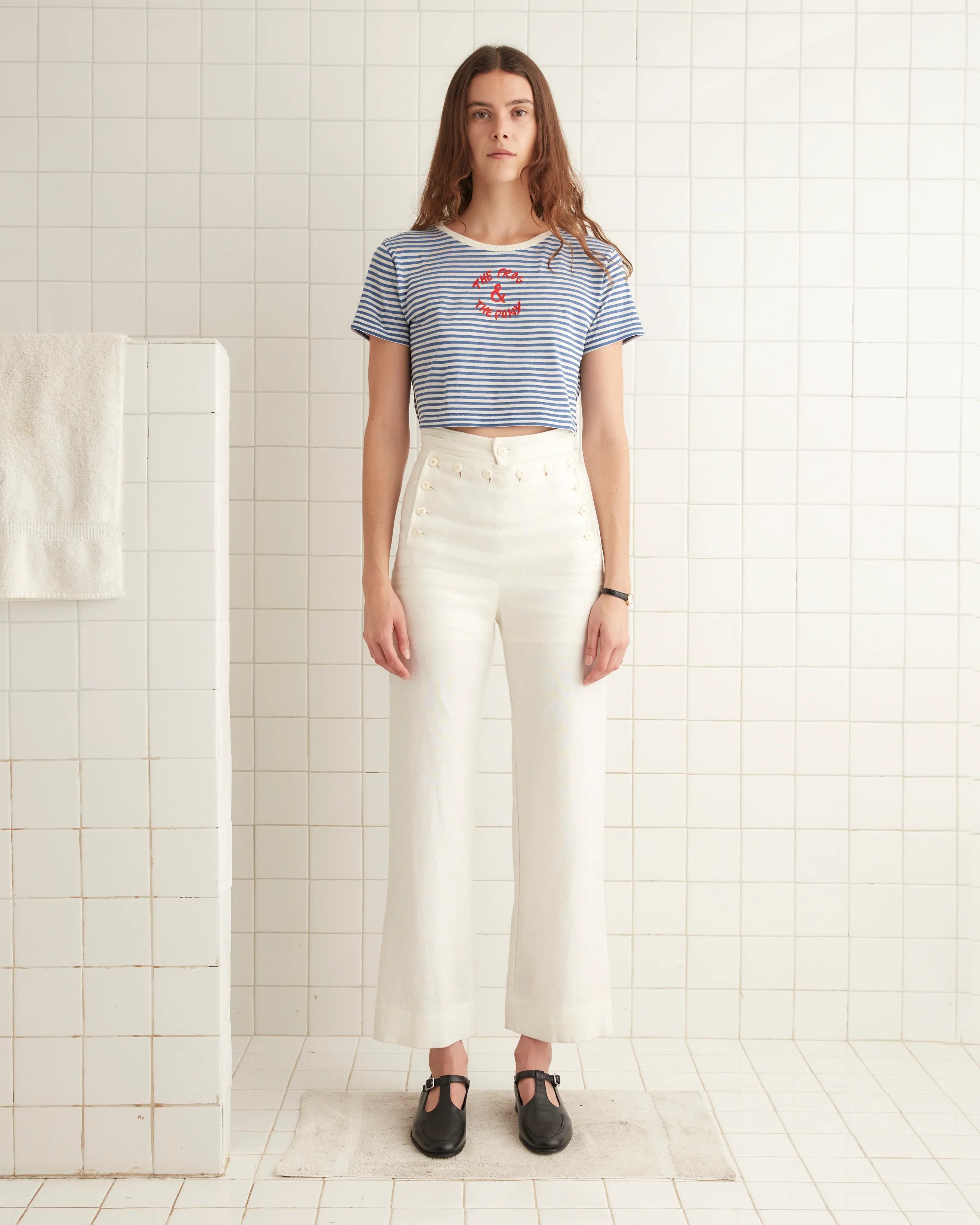 Frog and Pony Tee - Blue - Image 2