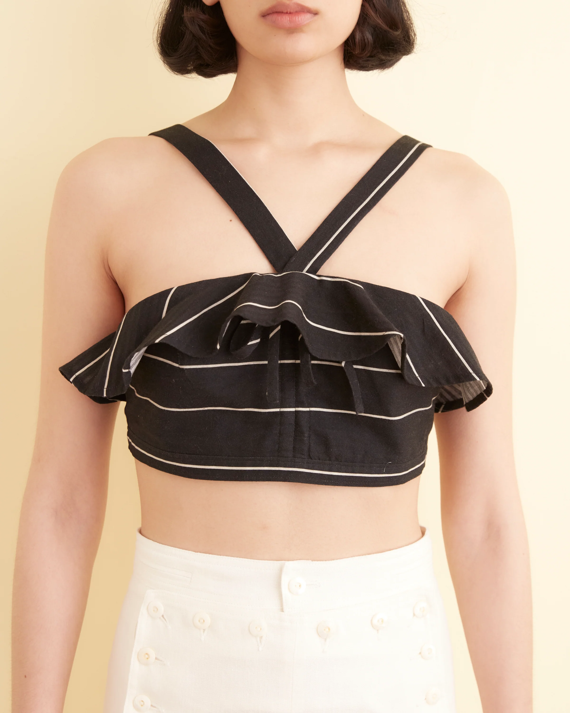 Full Tide Stripe Bra