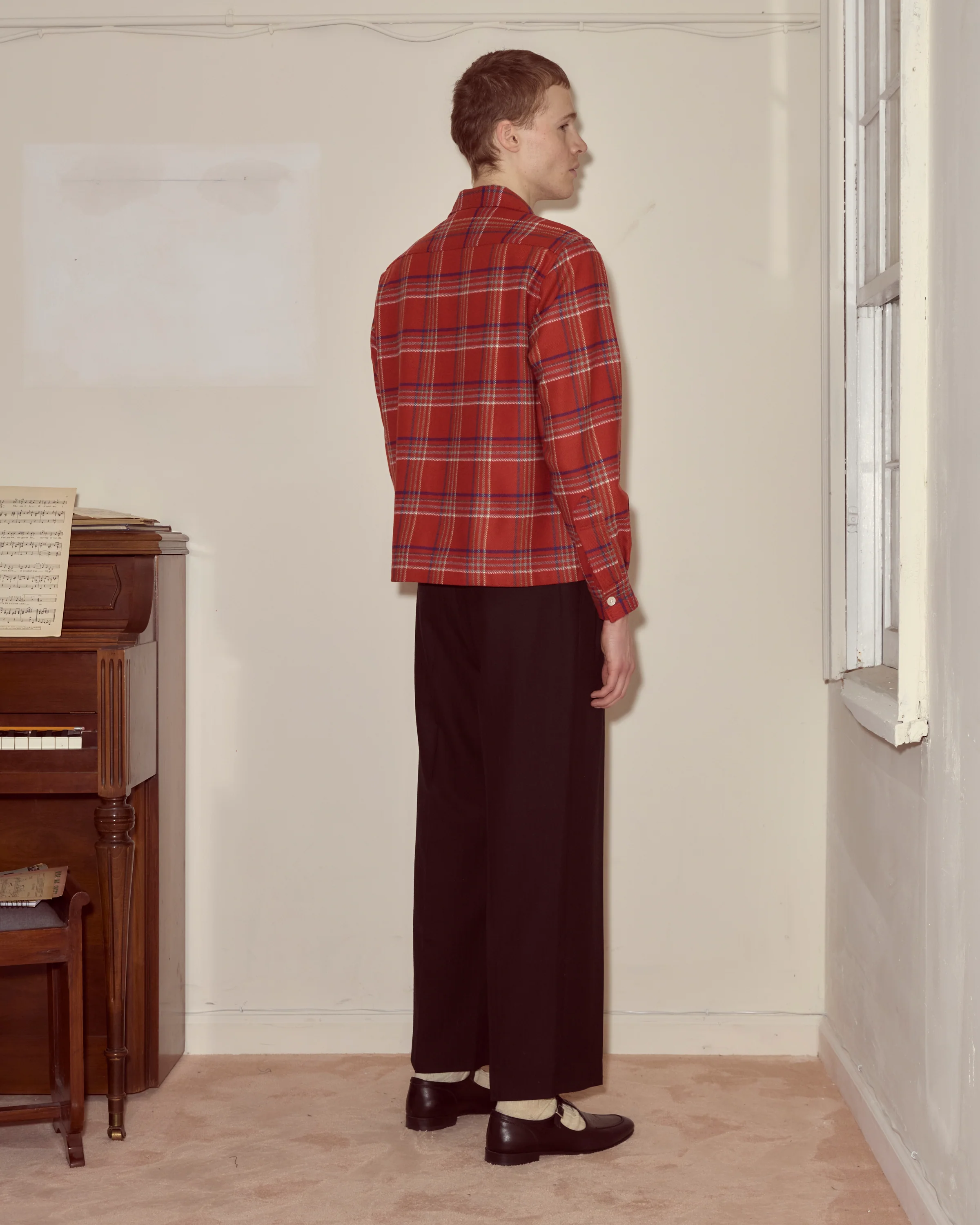 Gable Plaid Overshirt - Image 3