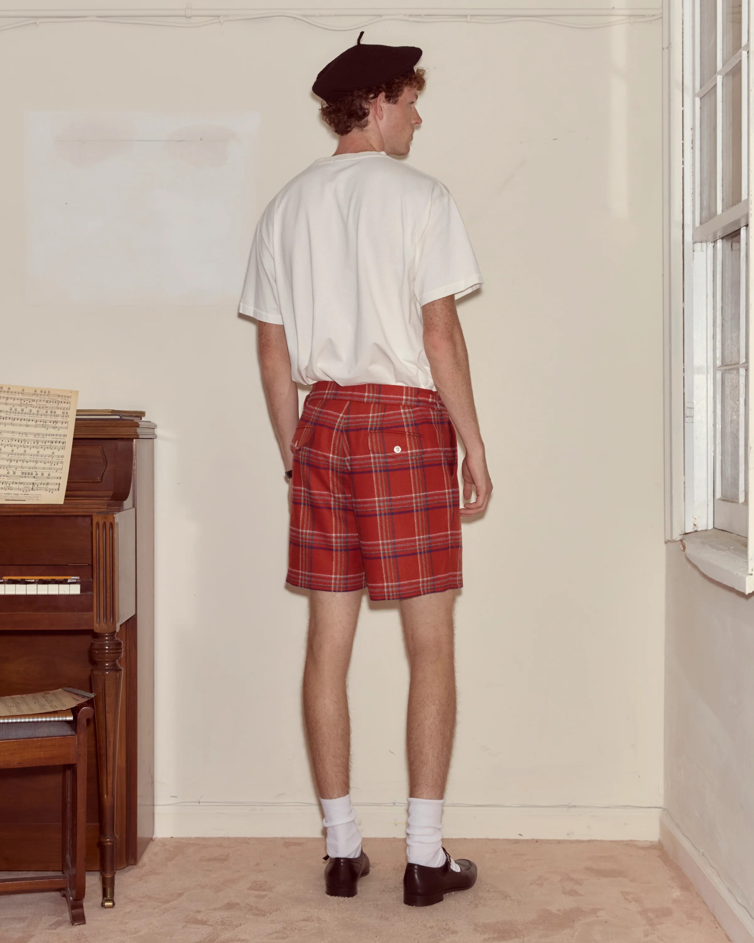 Gable Plaid Shorts - Image 3