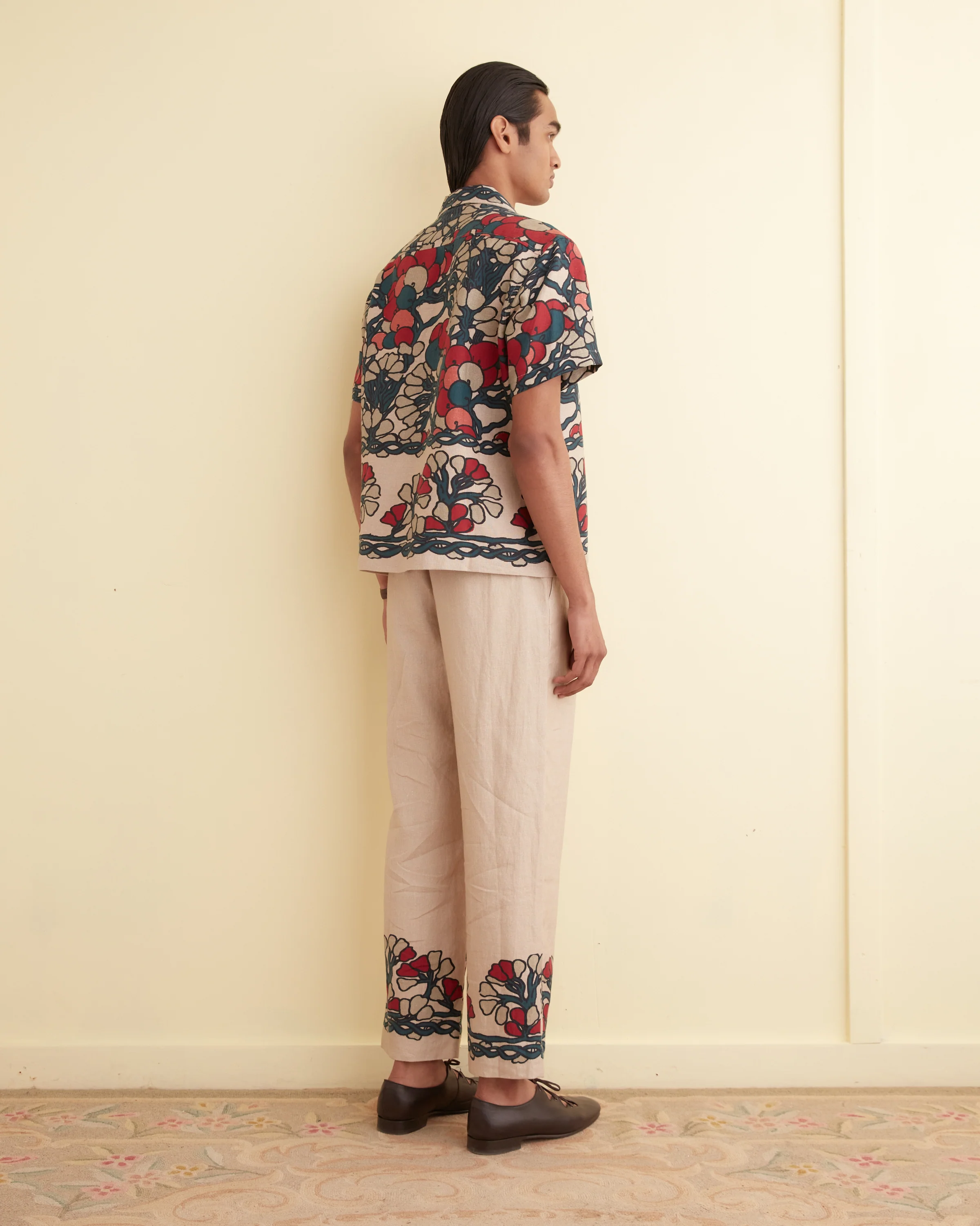 Garden Lattice Short Sleeve Shirt - Image 3