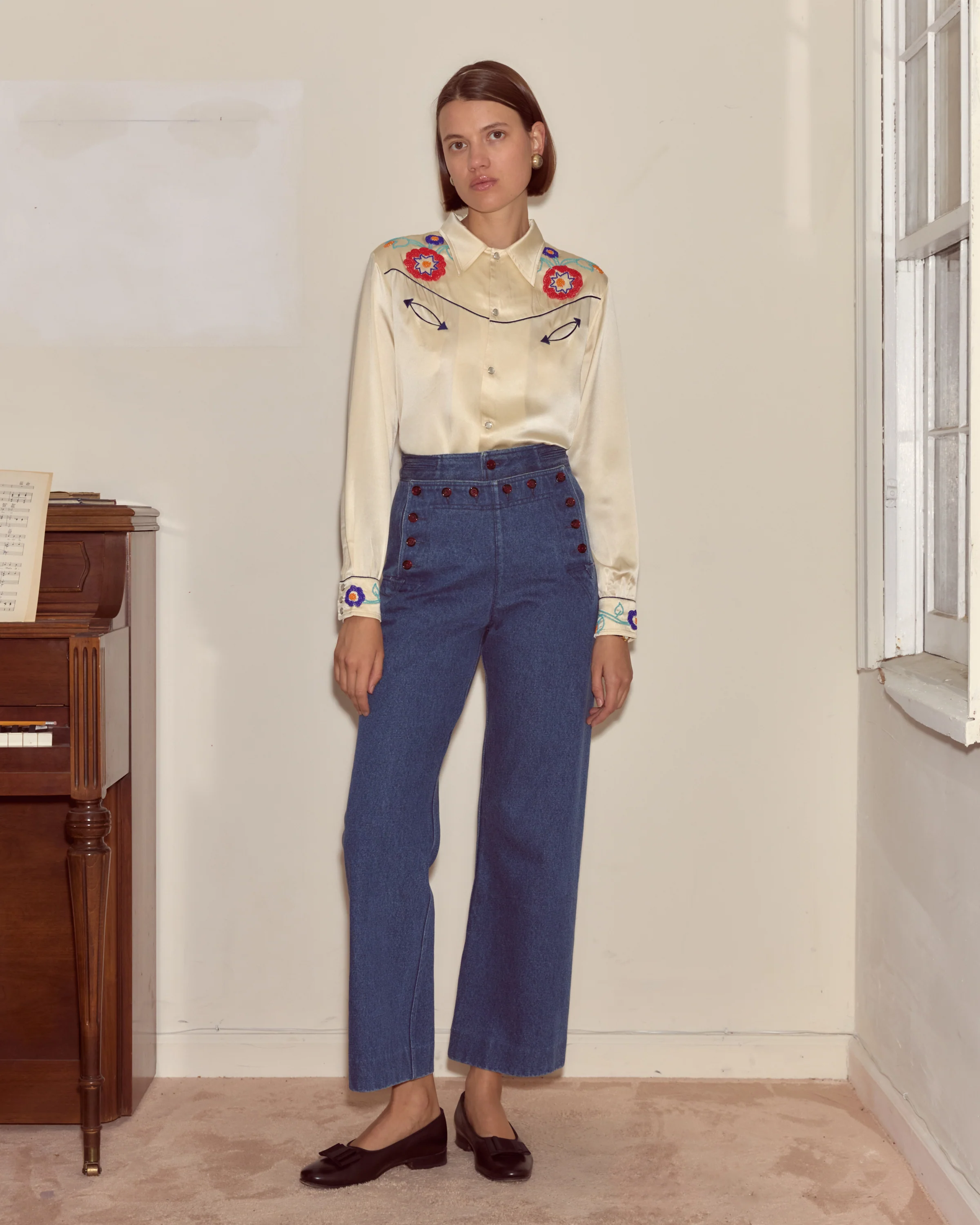 Garden Party Western Shirt - Image 2