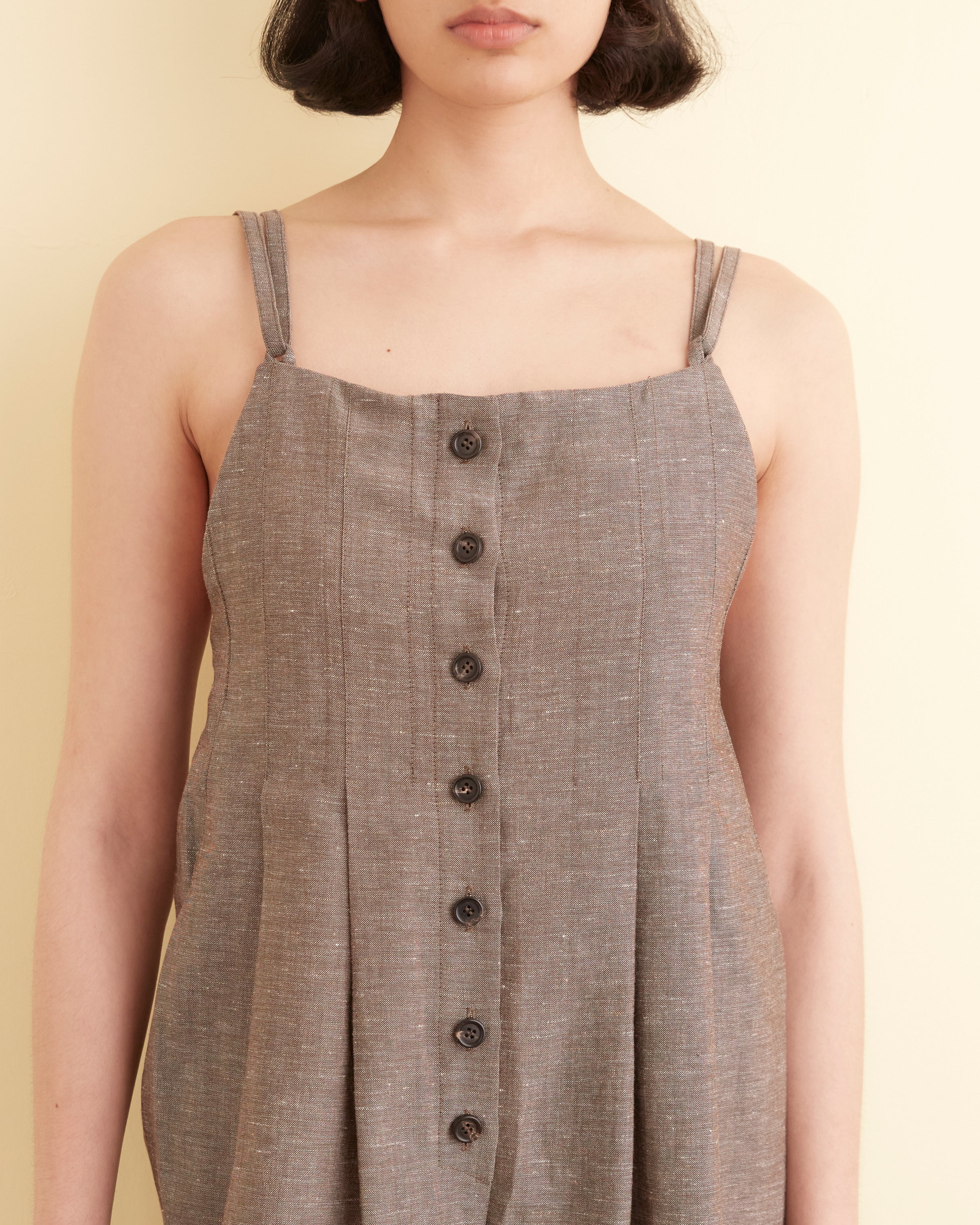 Gardner Jumpsuit - Brown - Image 2