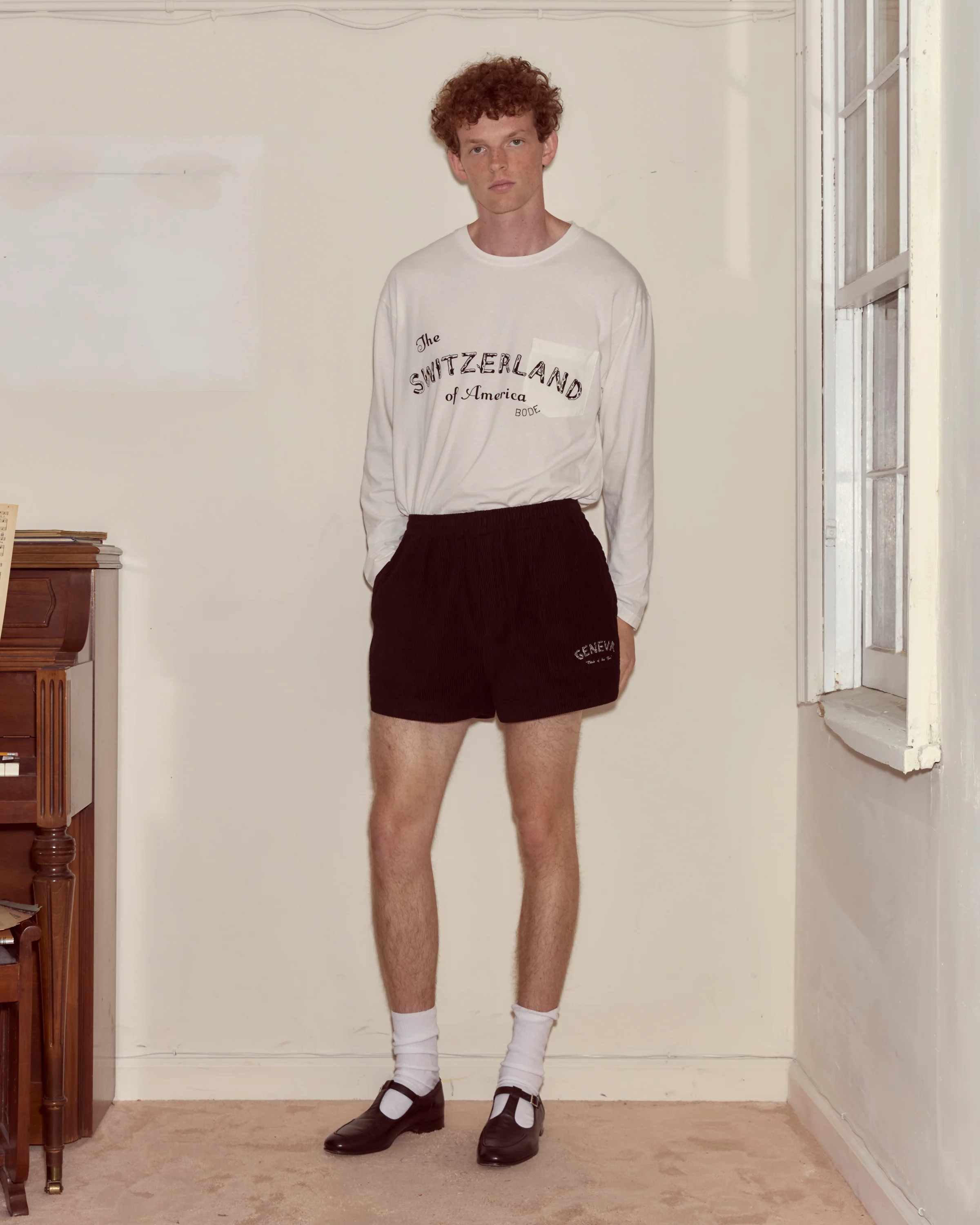 Geneva Corduroy Shorts