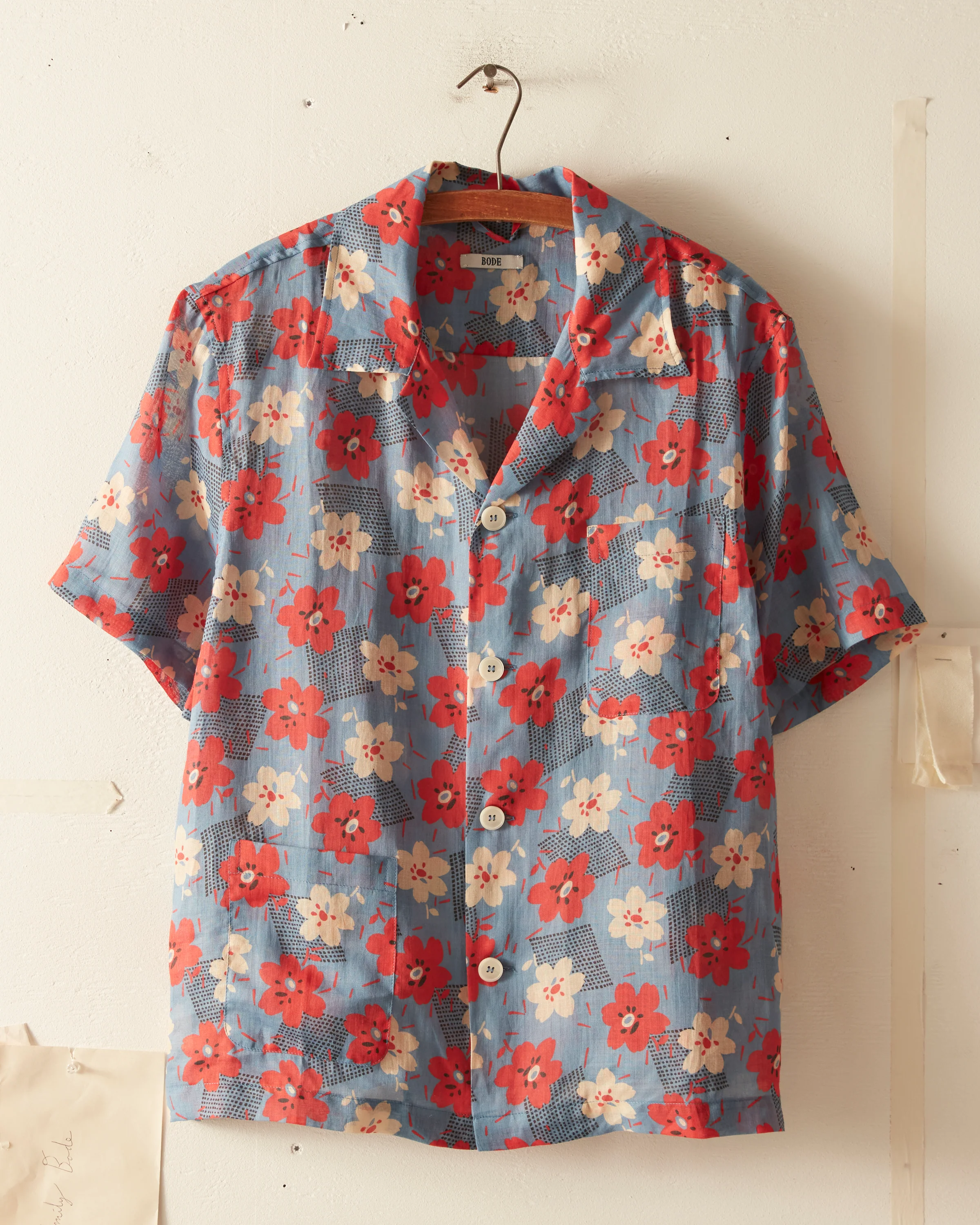 Geo Poppy Short Sleeve Shirt - Image 3