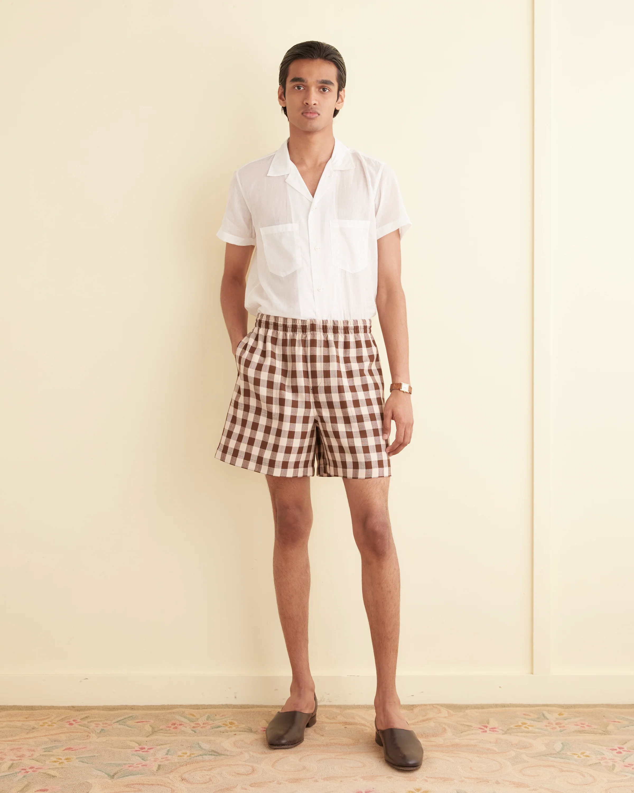Gilbert Check Shorts - Image 2