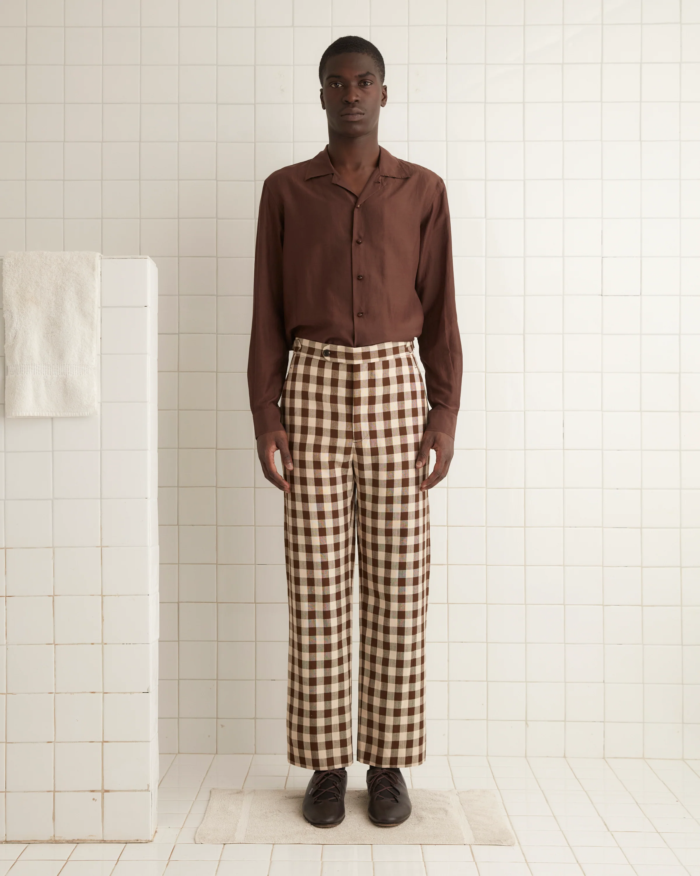 Gilbert Check Trousers