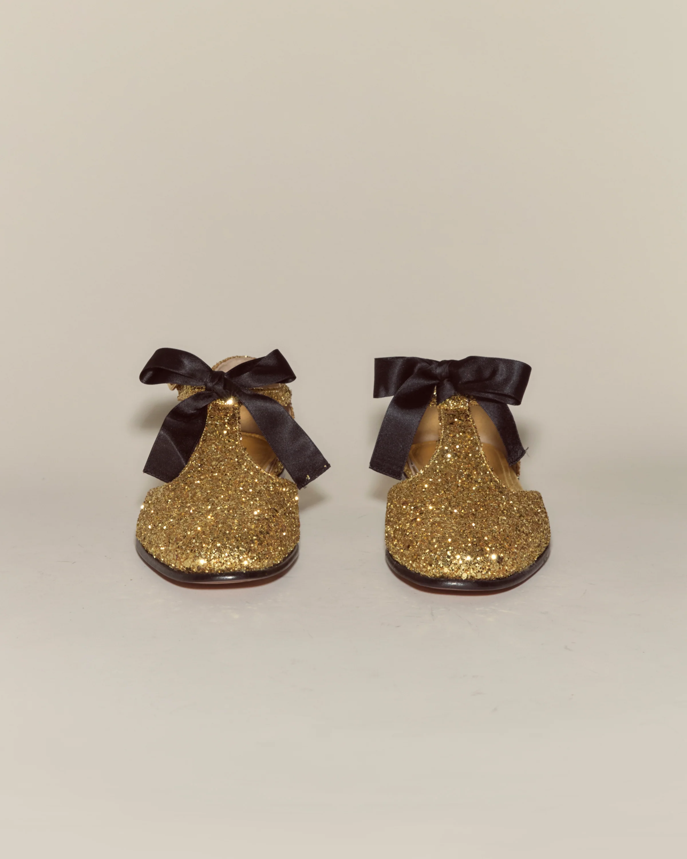 Glitter Theater Shoes - Gold - Image 3