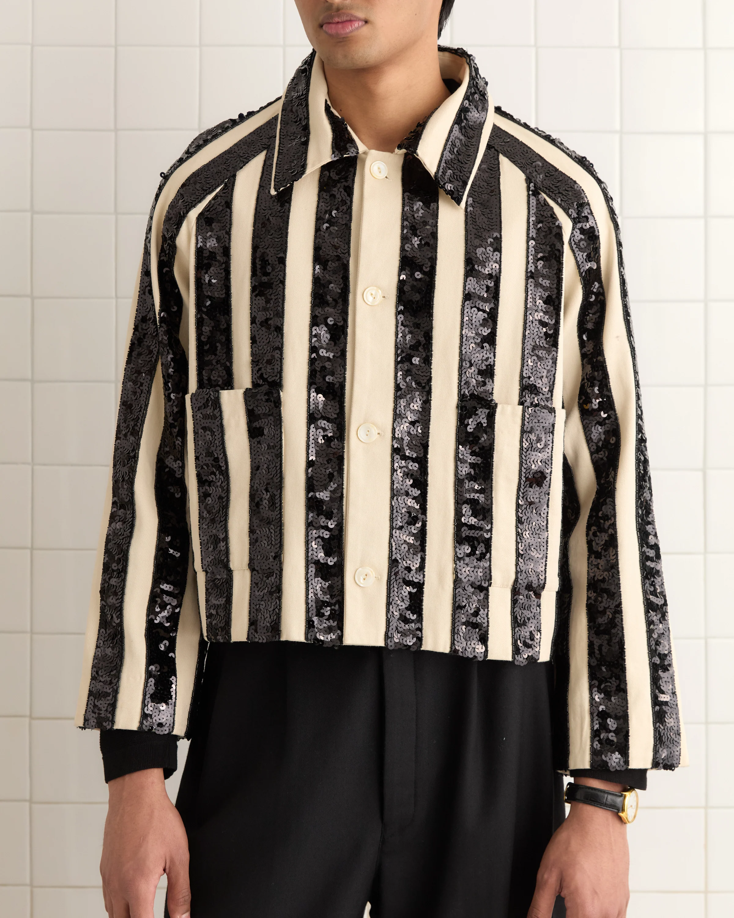Grandstand Cropped Jacket - Image 2