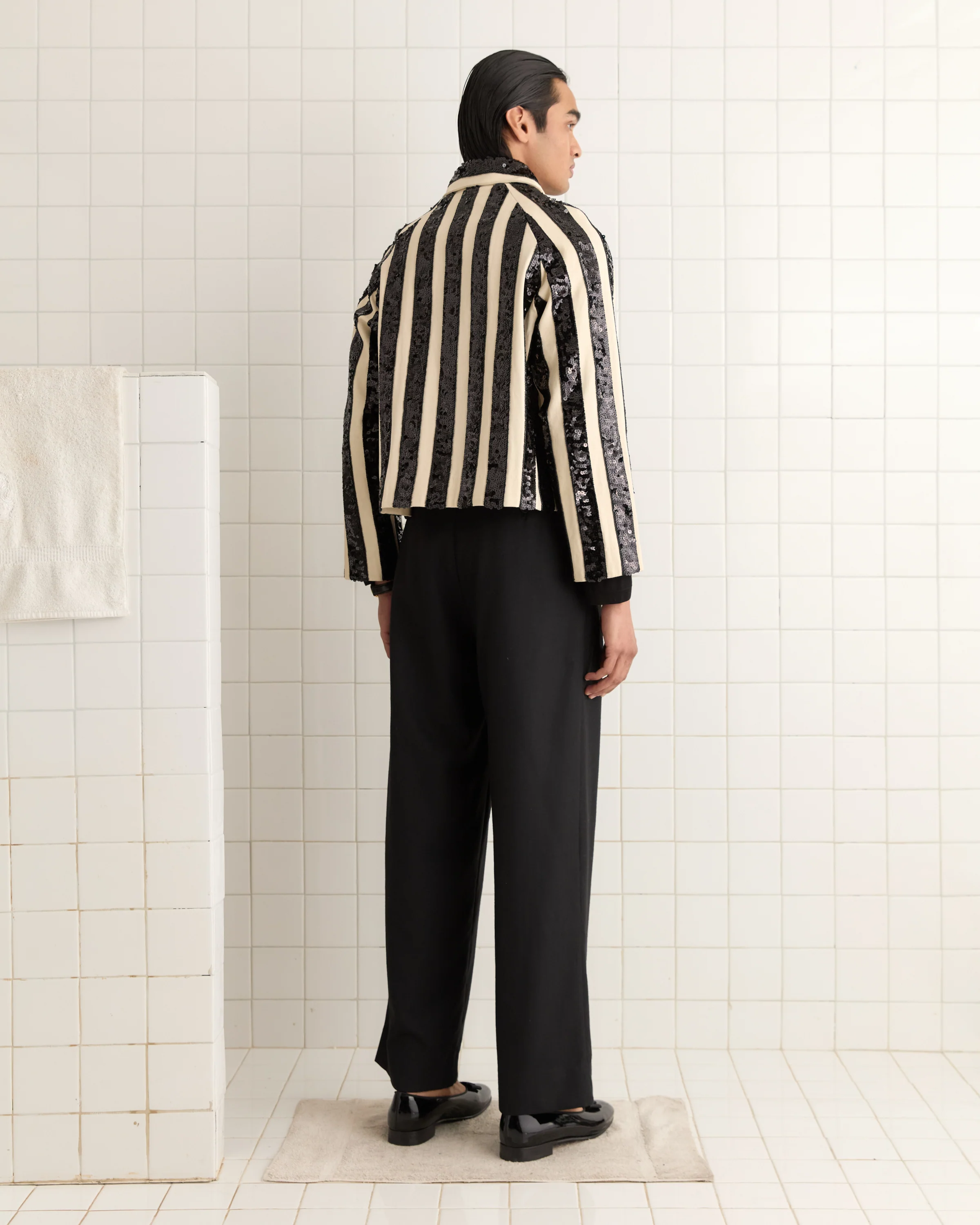 Grandstand Cropped Jacket - Image 3