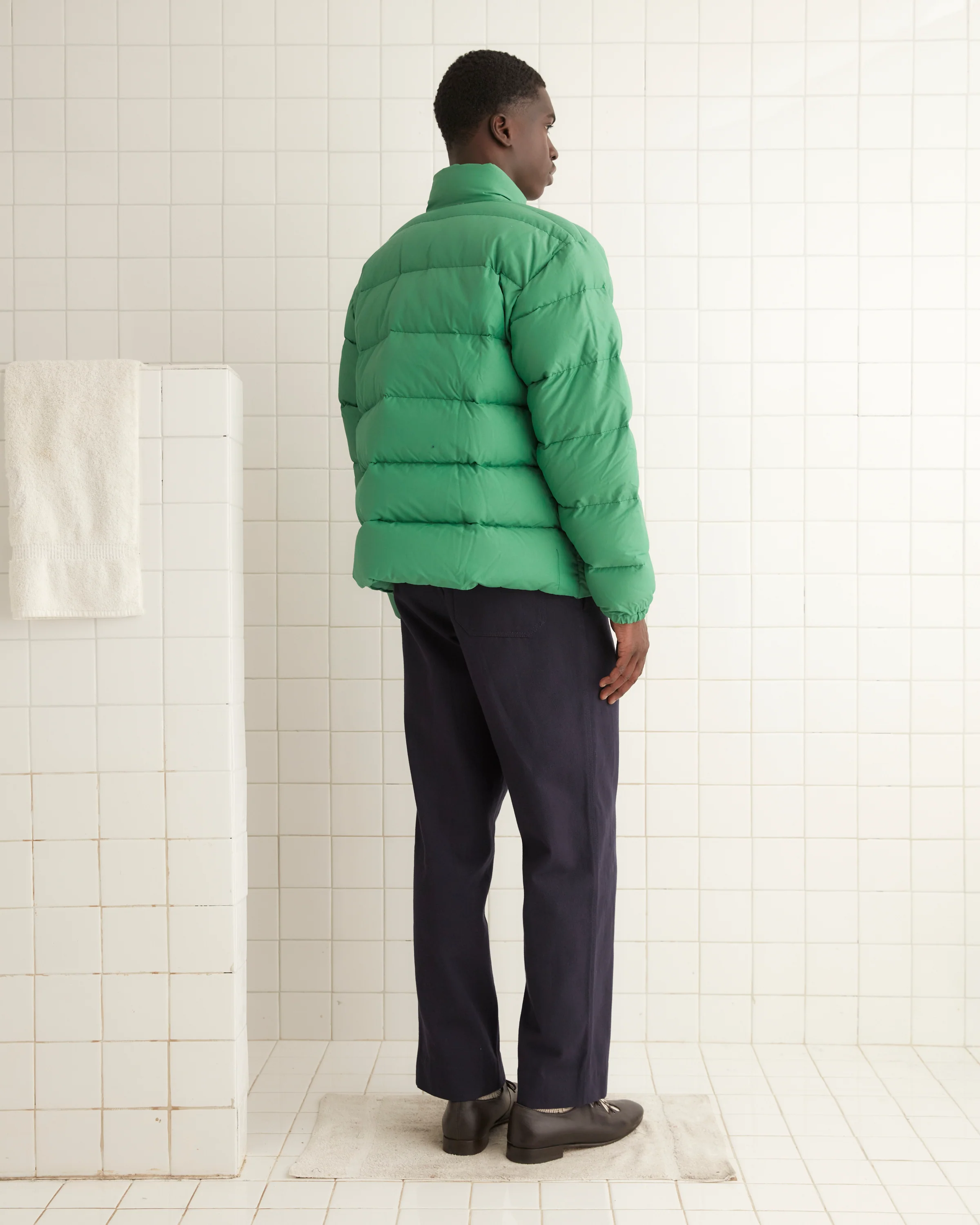 Burlington Puffer Jacket - Green - Image 3