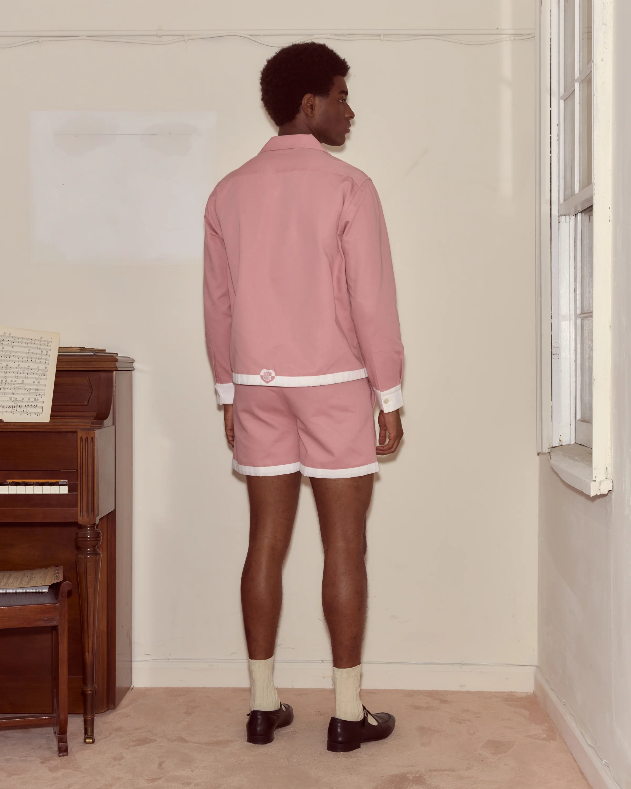 Heart Deco Long Sleeve Shirt - Image 4