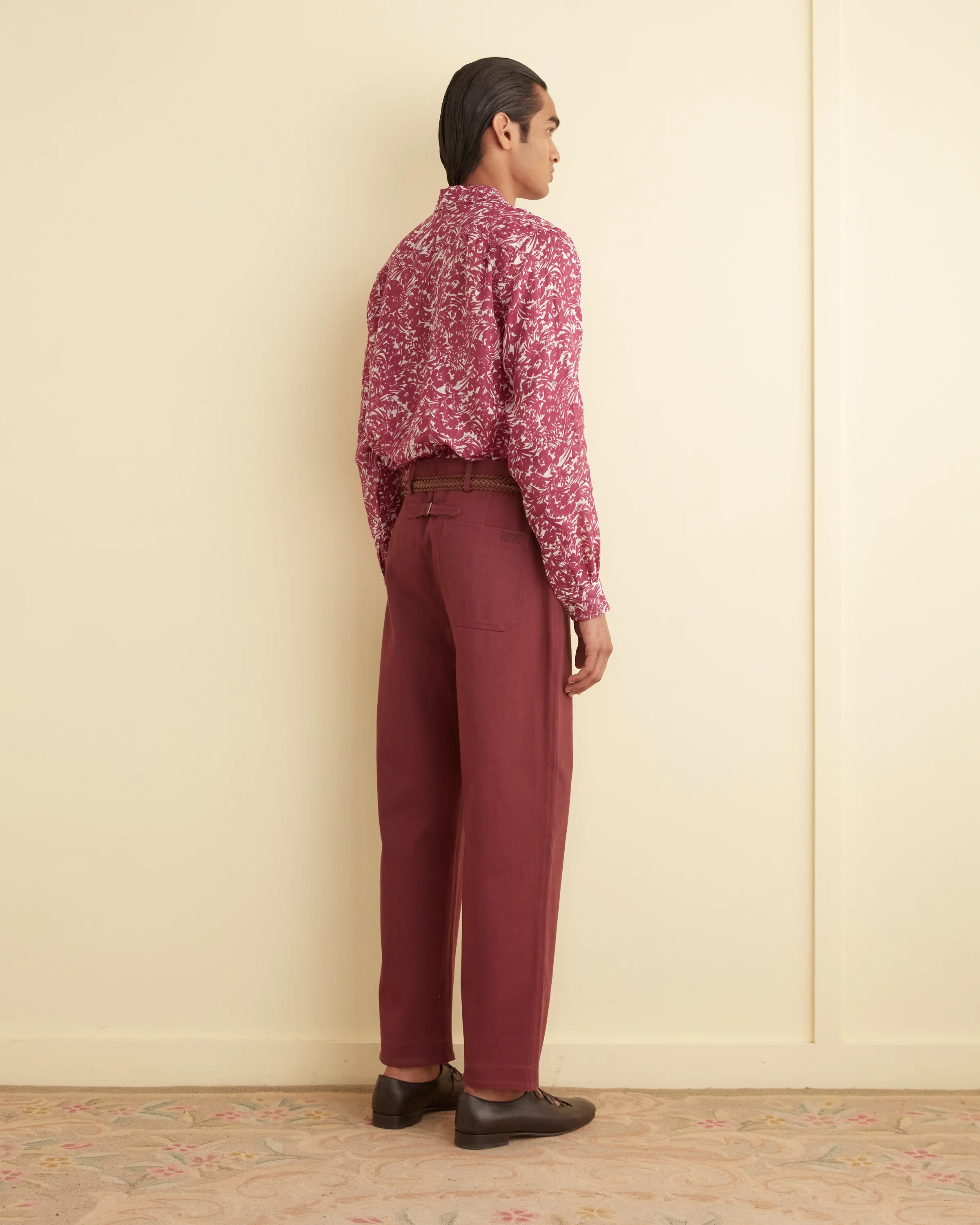 Hibiscus Spray Long Sleeve Shirt - Image 3