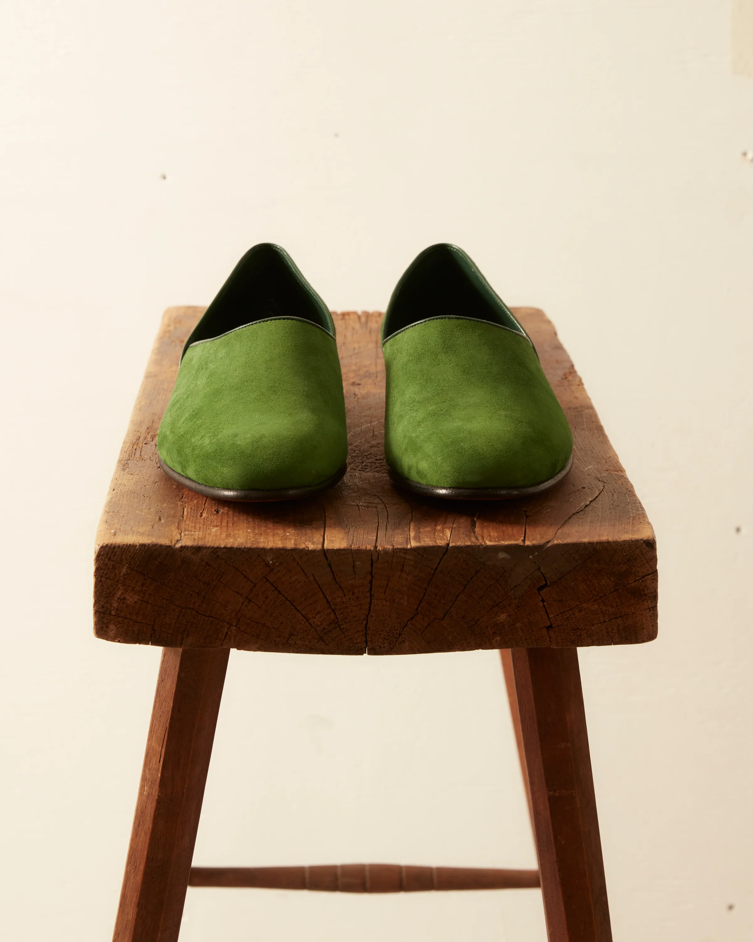 House Shoe Suede - Green - Image 3