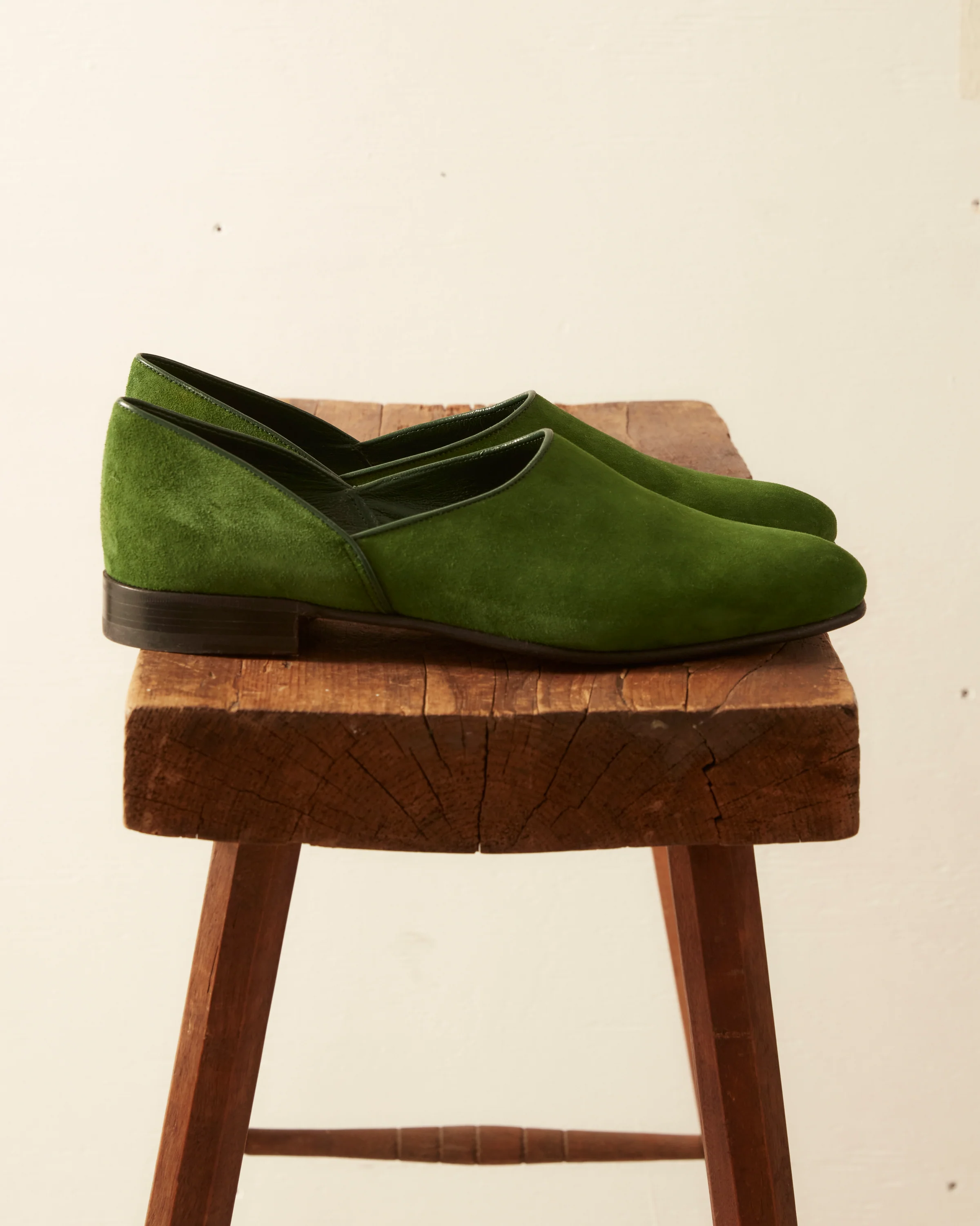 House Shoe Suede - Green - Image 4