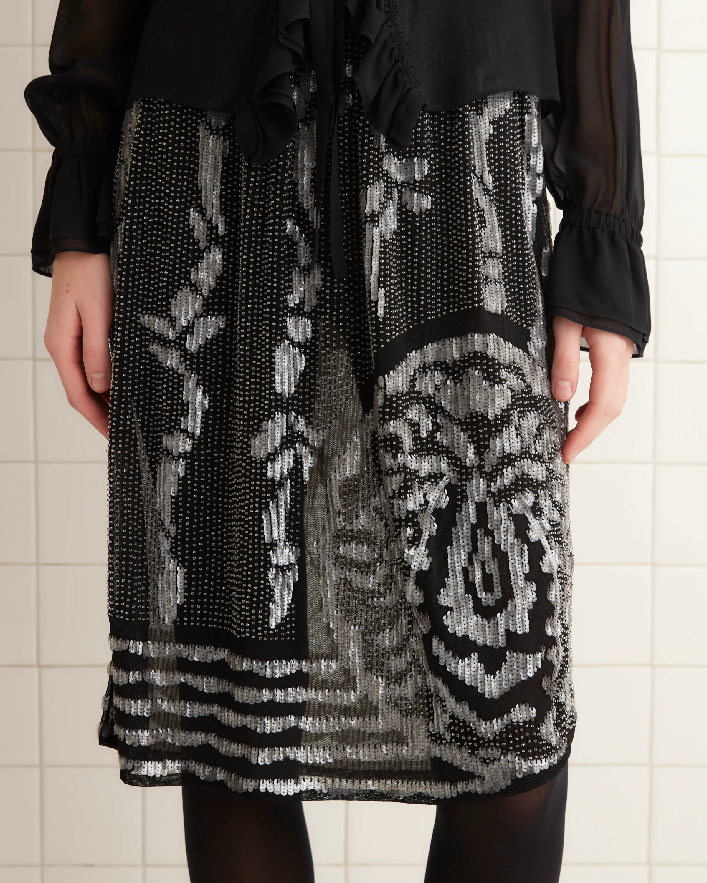 Hyatt Skirt - Black/Multi - Image 3