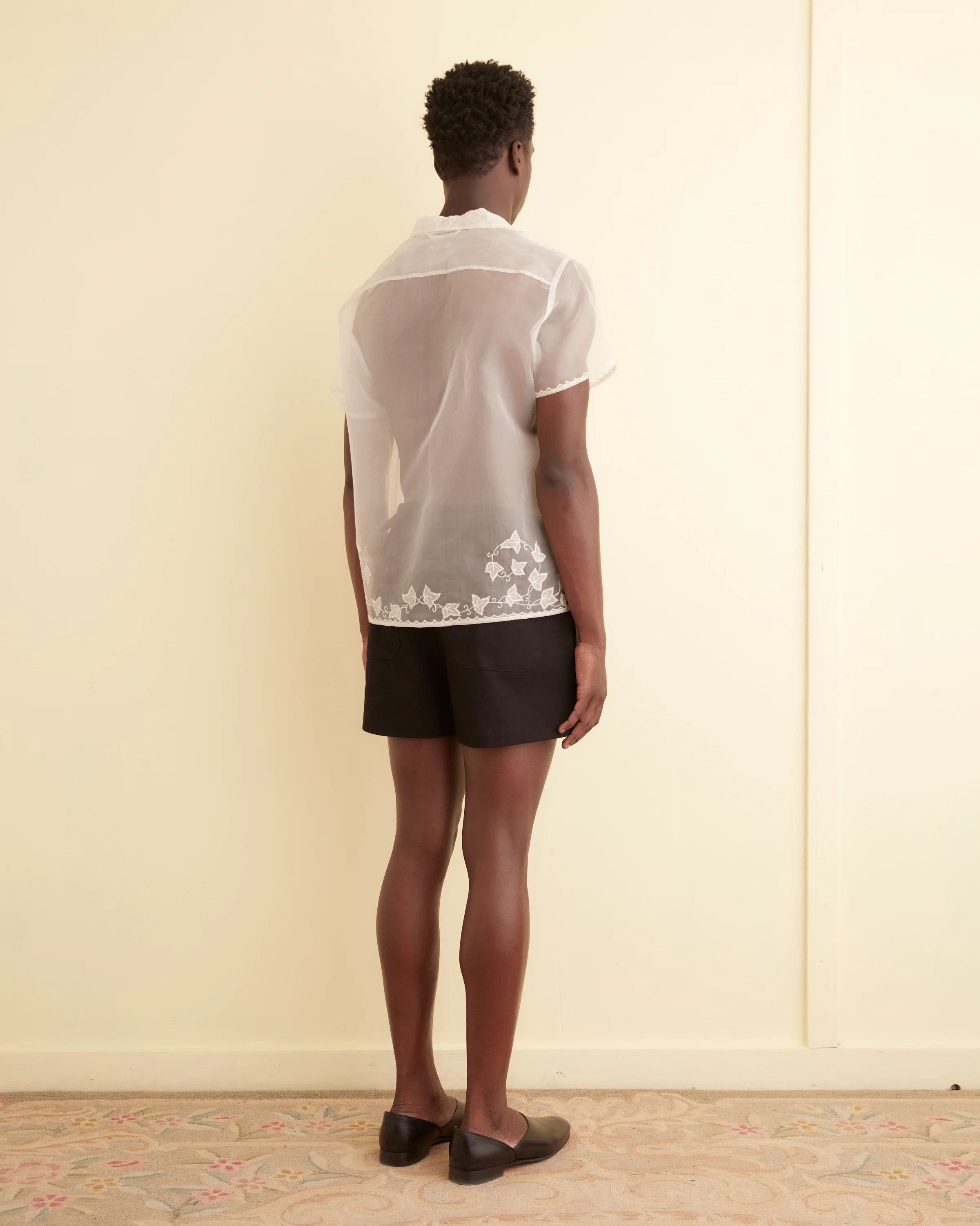 Ivy Appliqué Short Sleeve Shirt - Image 3