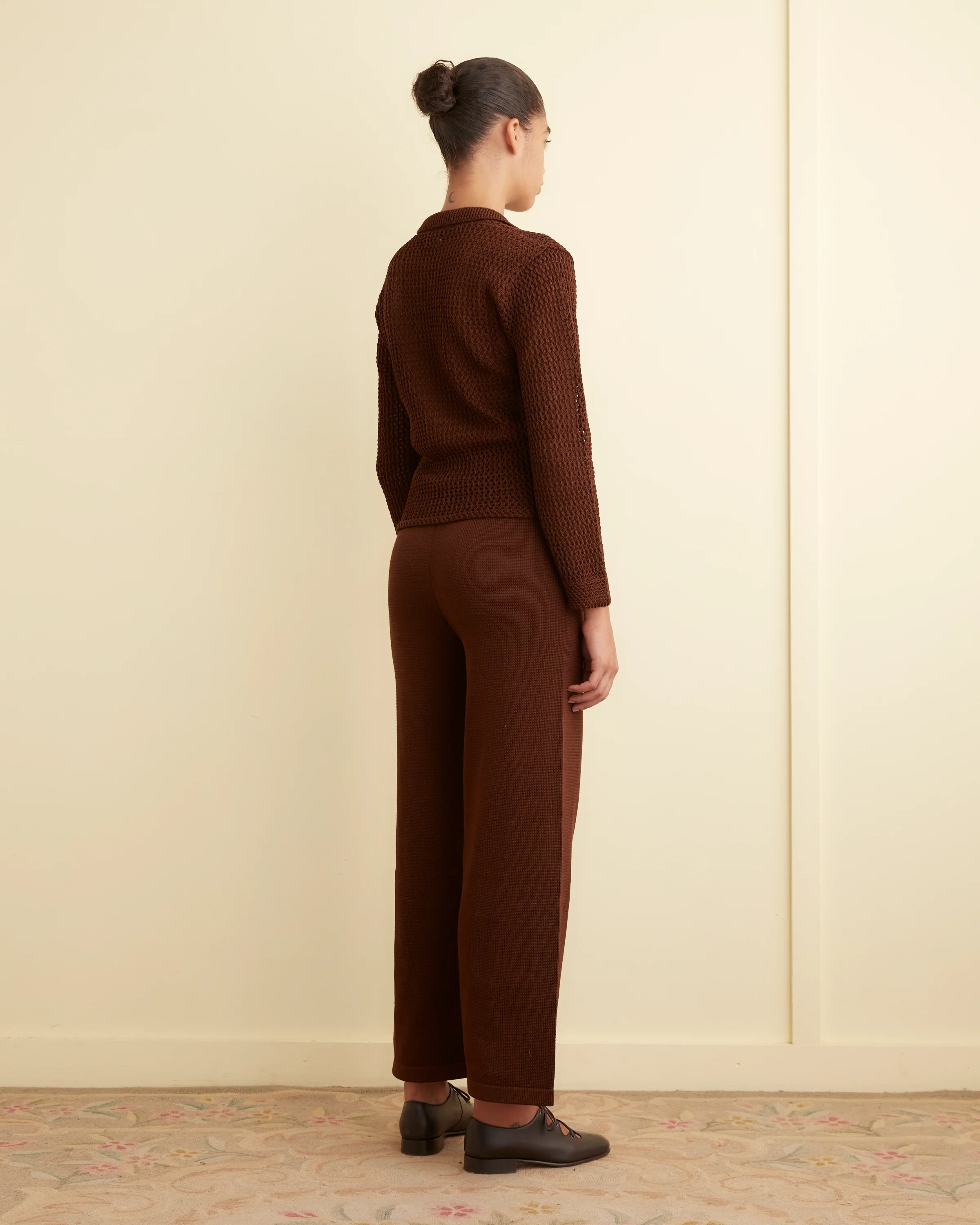 Johnny Knit Pants - Brown - Image 3