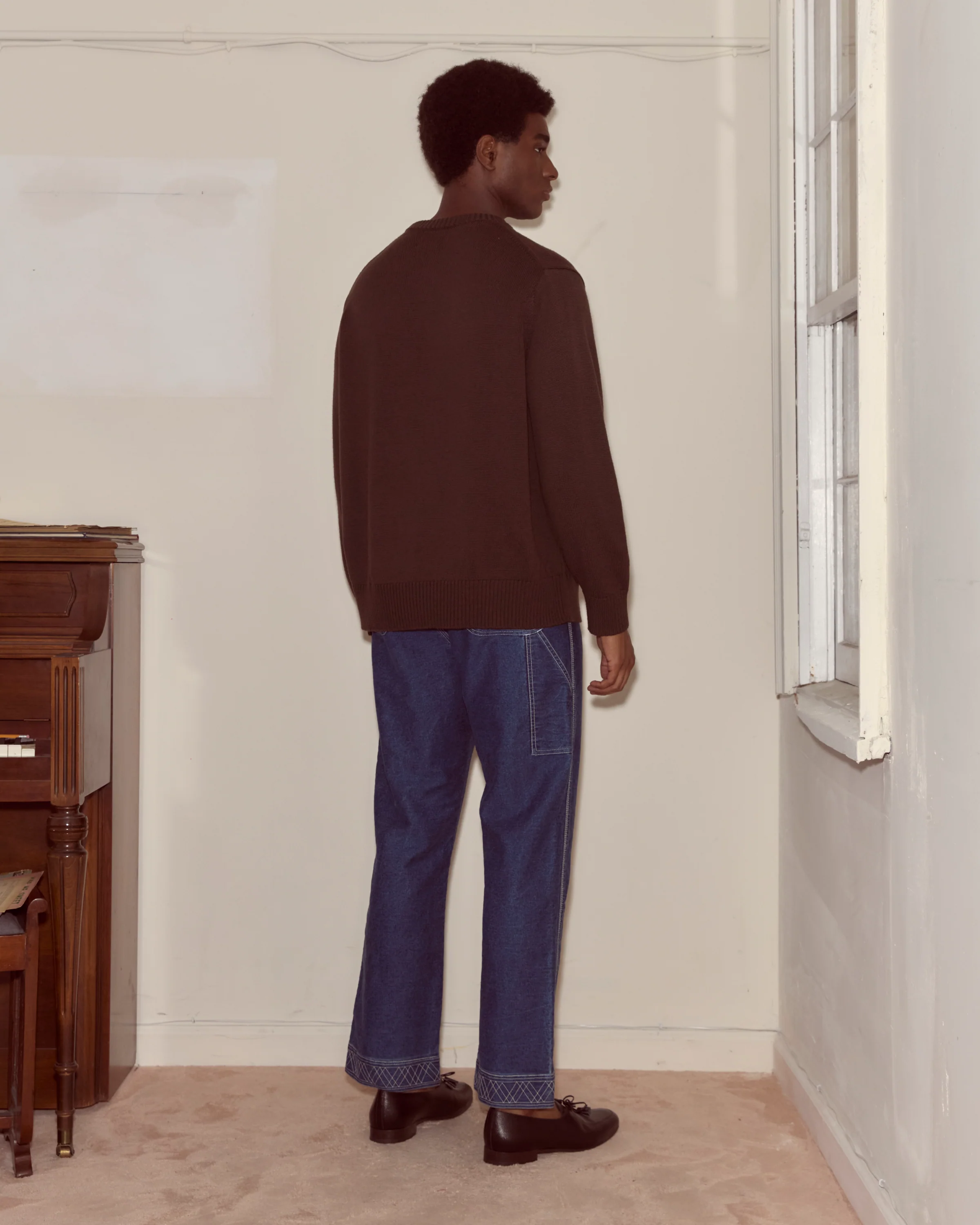 Juniper Sweater - Brown/Black - Image 3