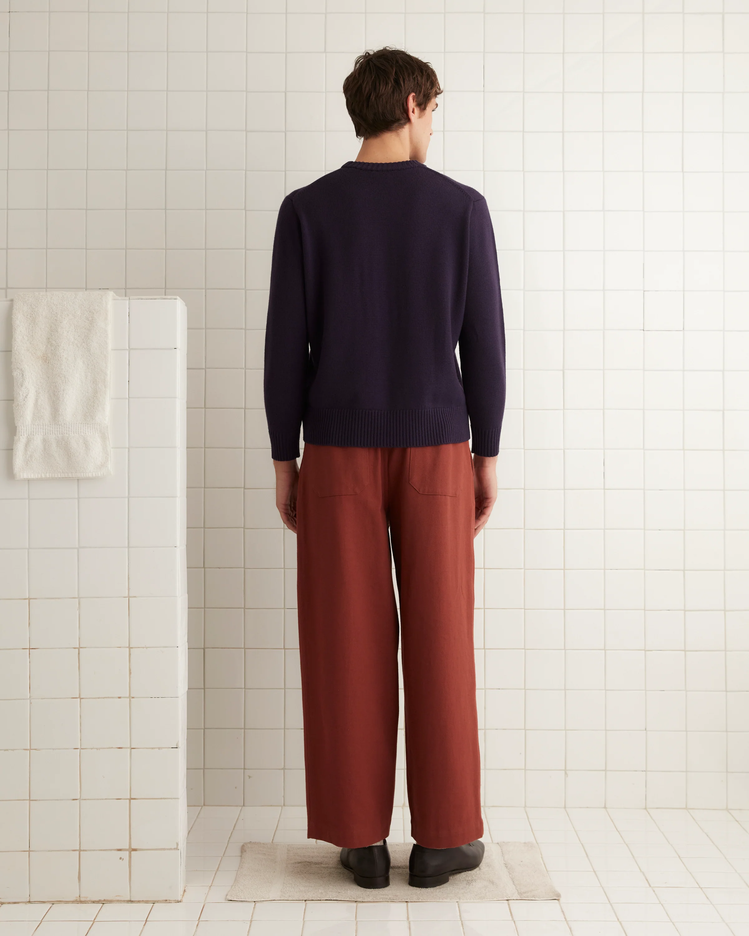 Juniper Sweater - Dark Purple - Image 3