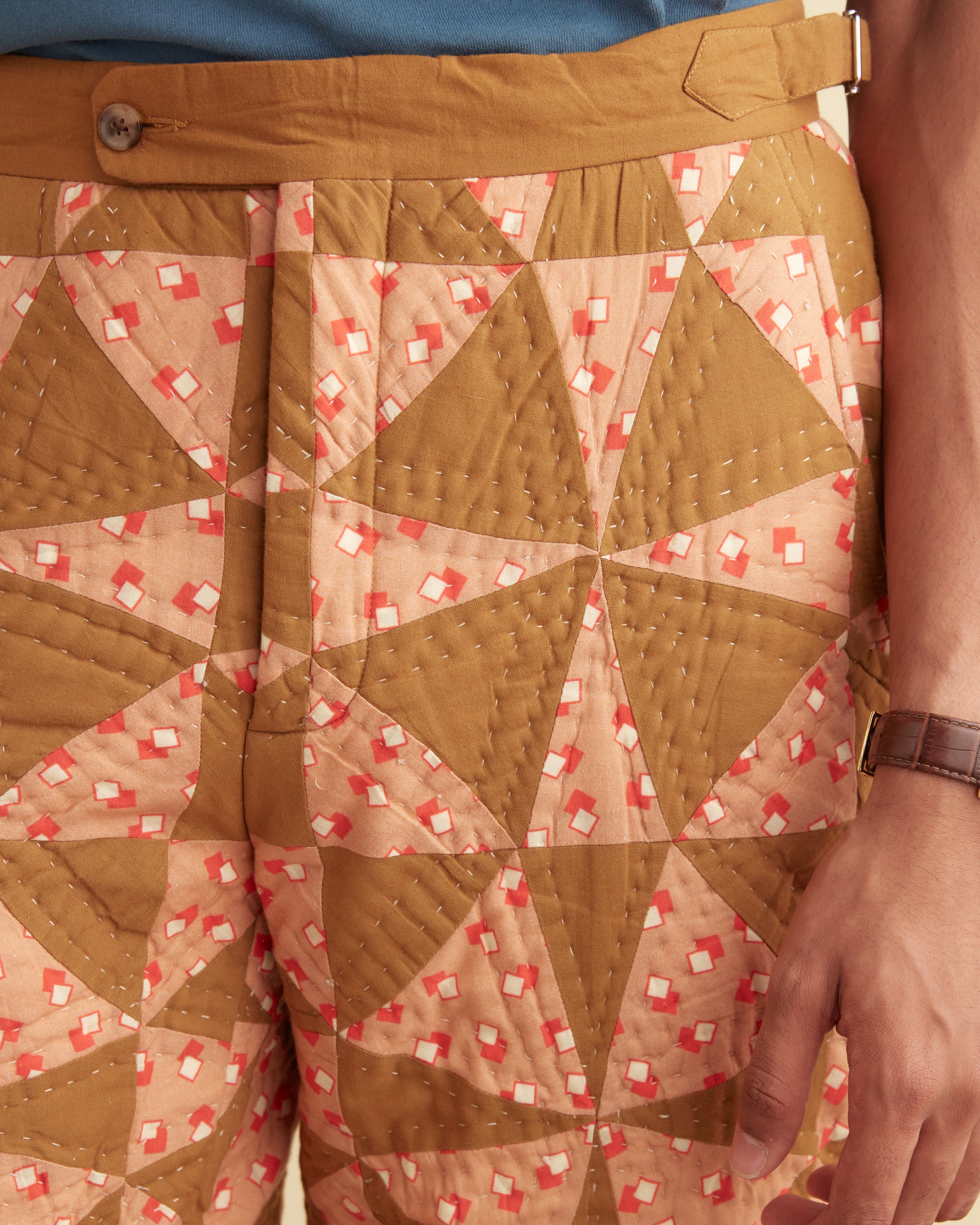 Kaleidoscope Quilt Trousers - Image 2