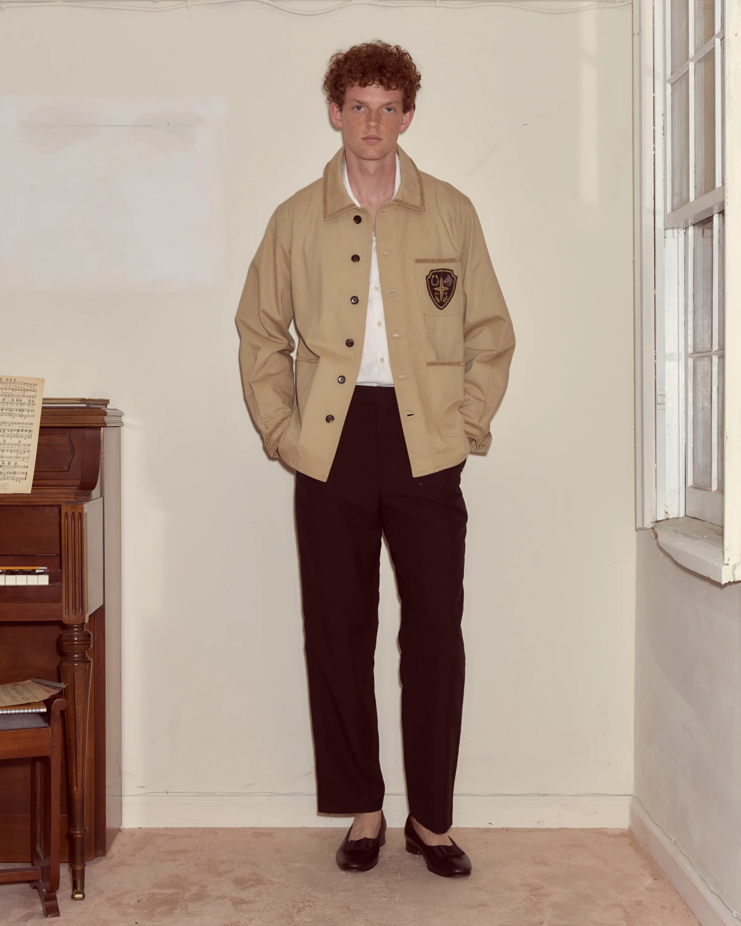 Khaki Bullion Jacket - Image 2